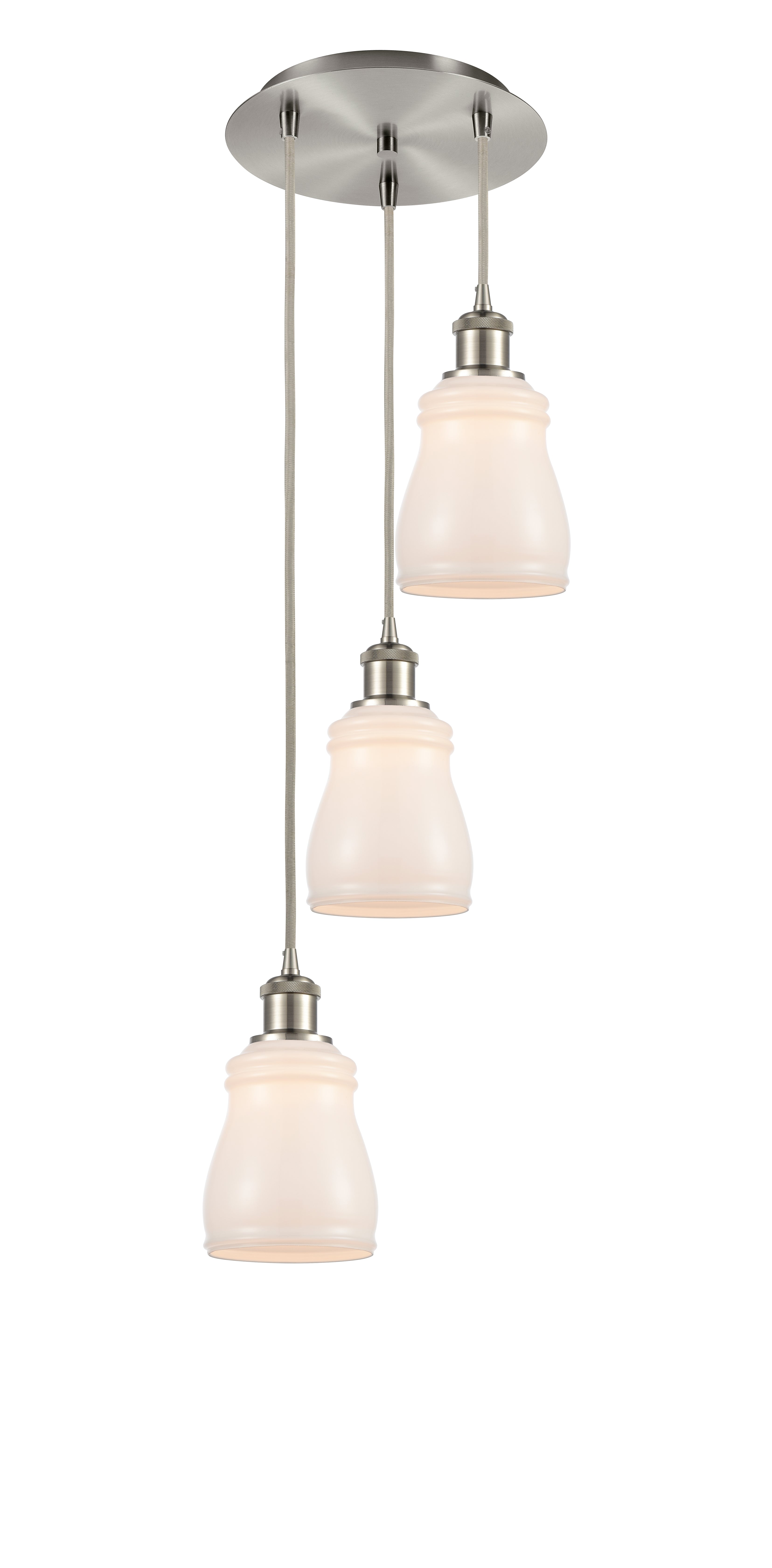 Ballston Multi Pendant Antique Brass Finish