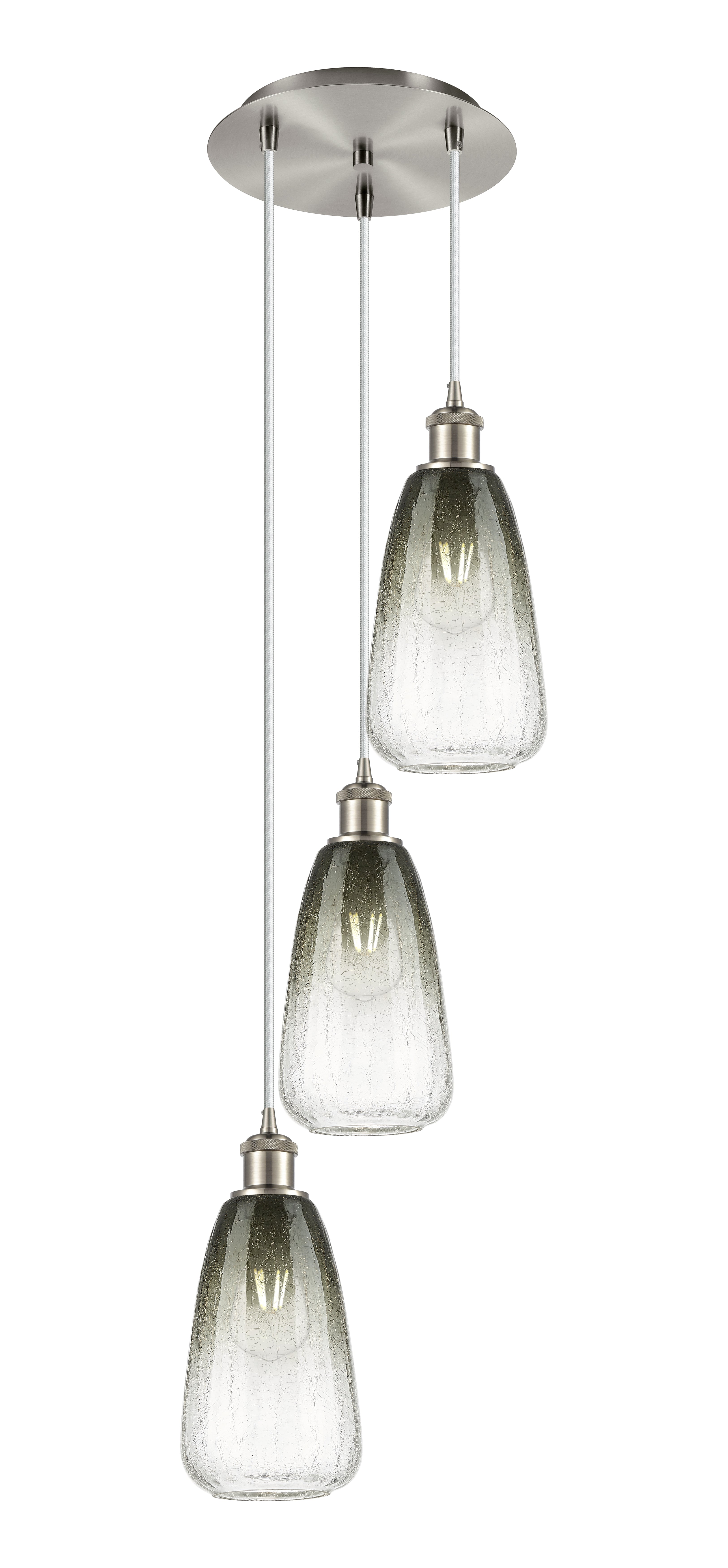 Ballston Multi Pendant Antique Brass Finish