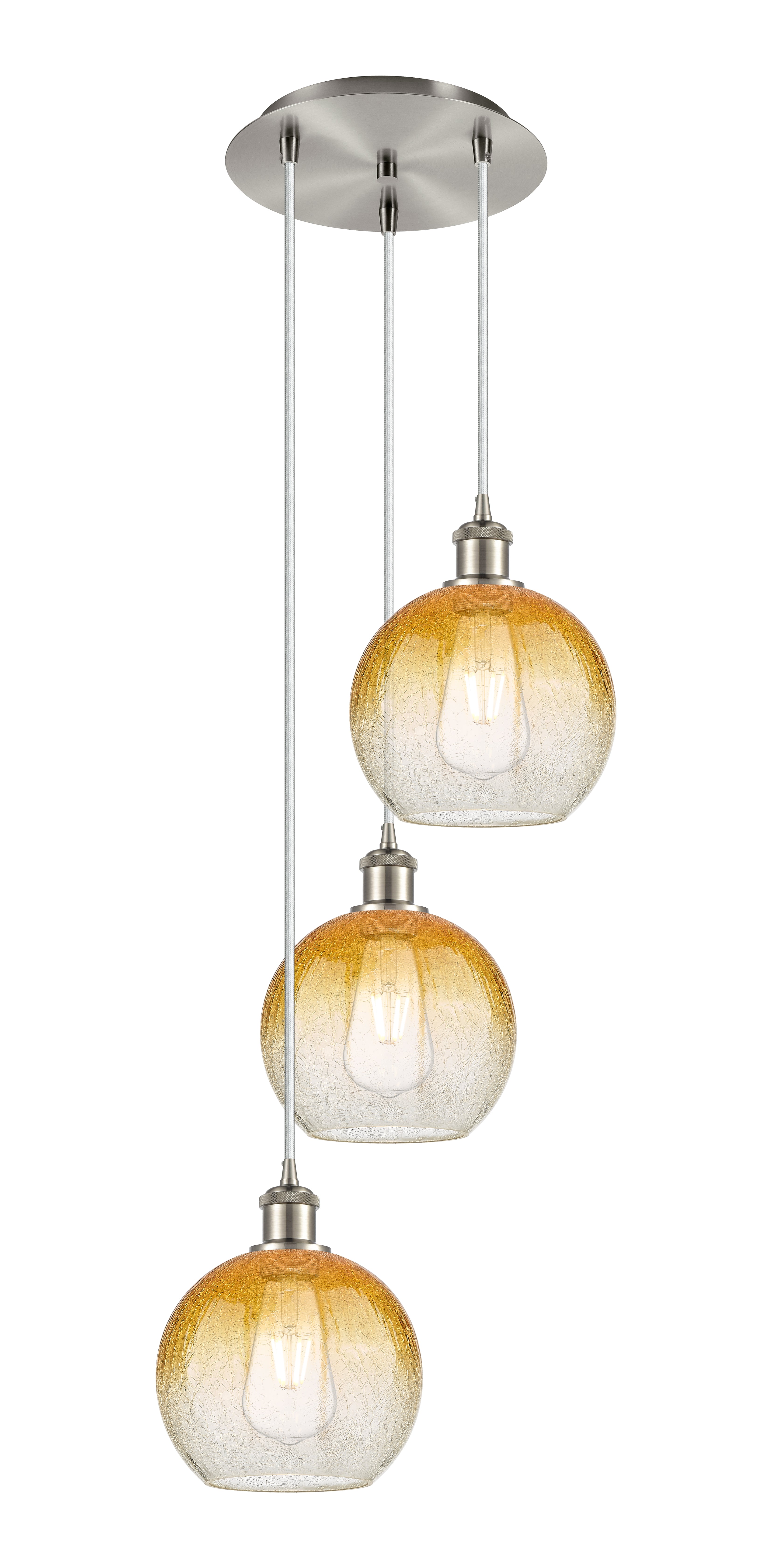 Ballston Multi Pendant Antique Brass Finish