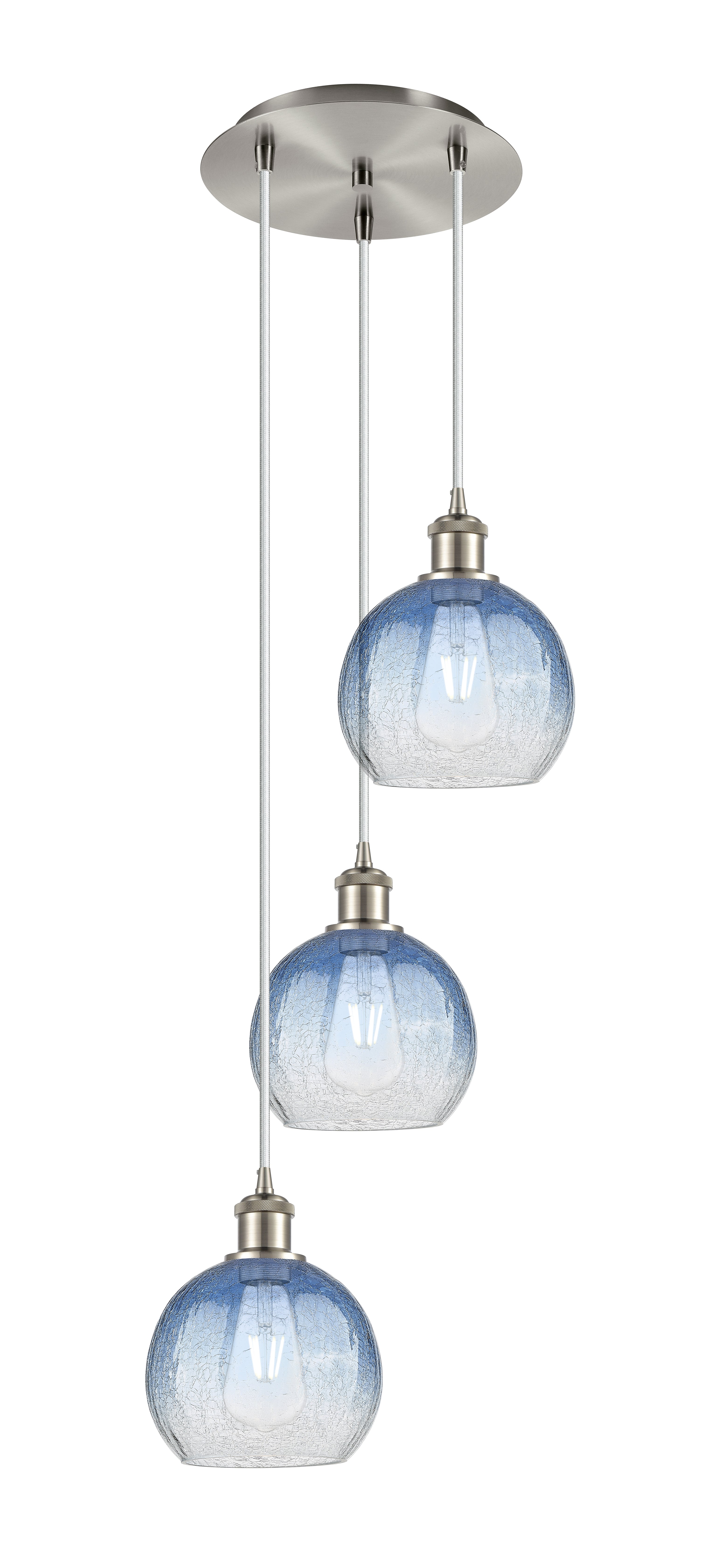 Ballston Multi Pendant Antique Brass Finish