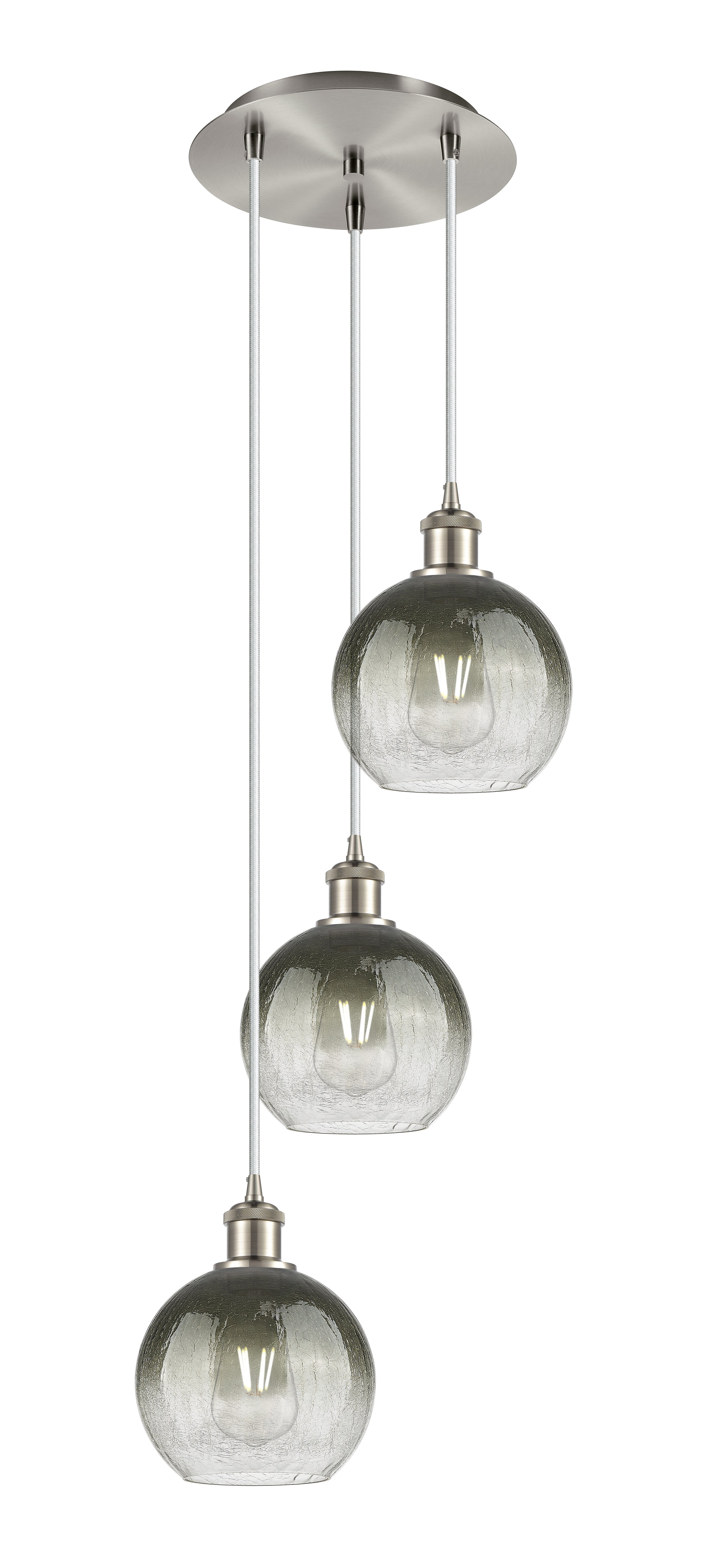 Ballston Multi Pendant Antique Brass Finish