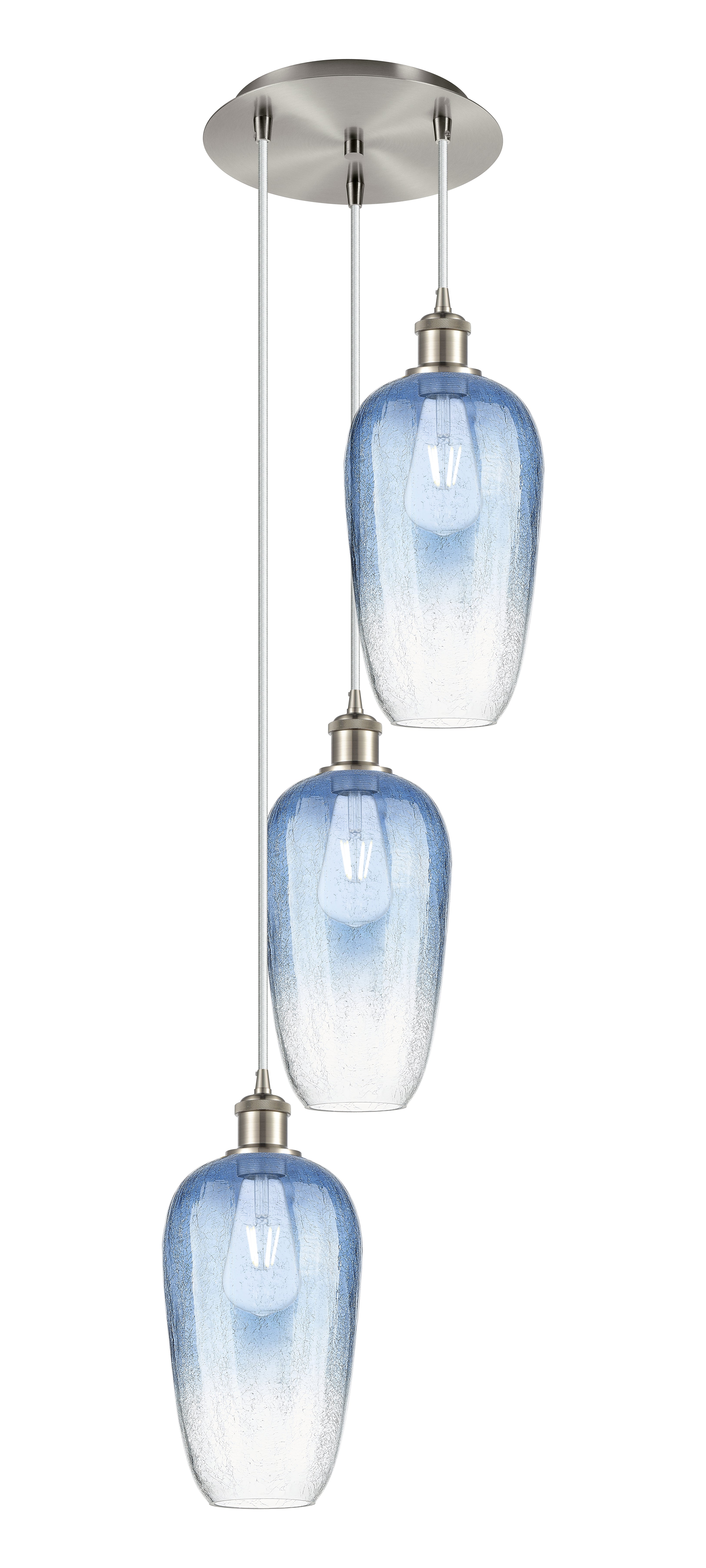 Ballston Multi Pendant Antique Brass Finish