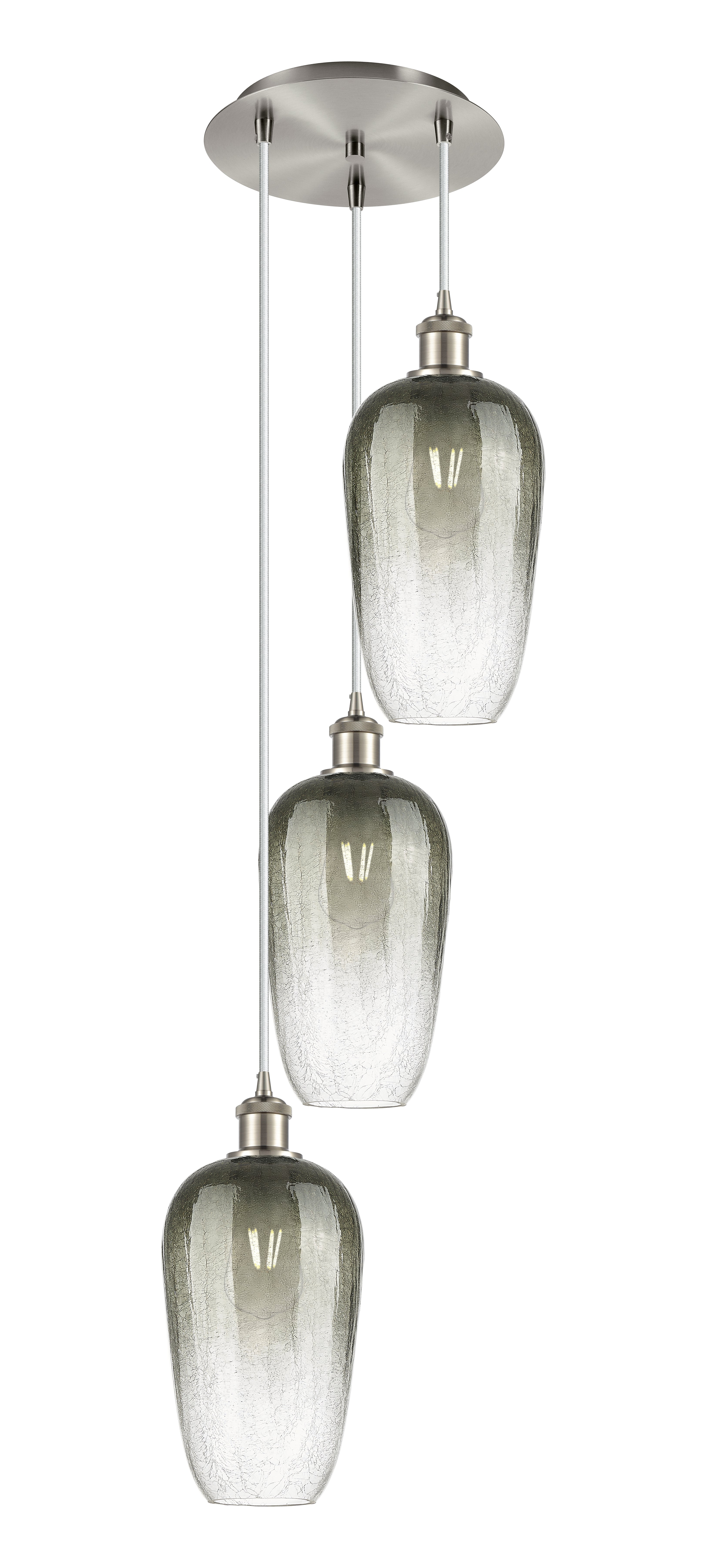 Ballston Multi Pendant Antique Brass Finish