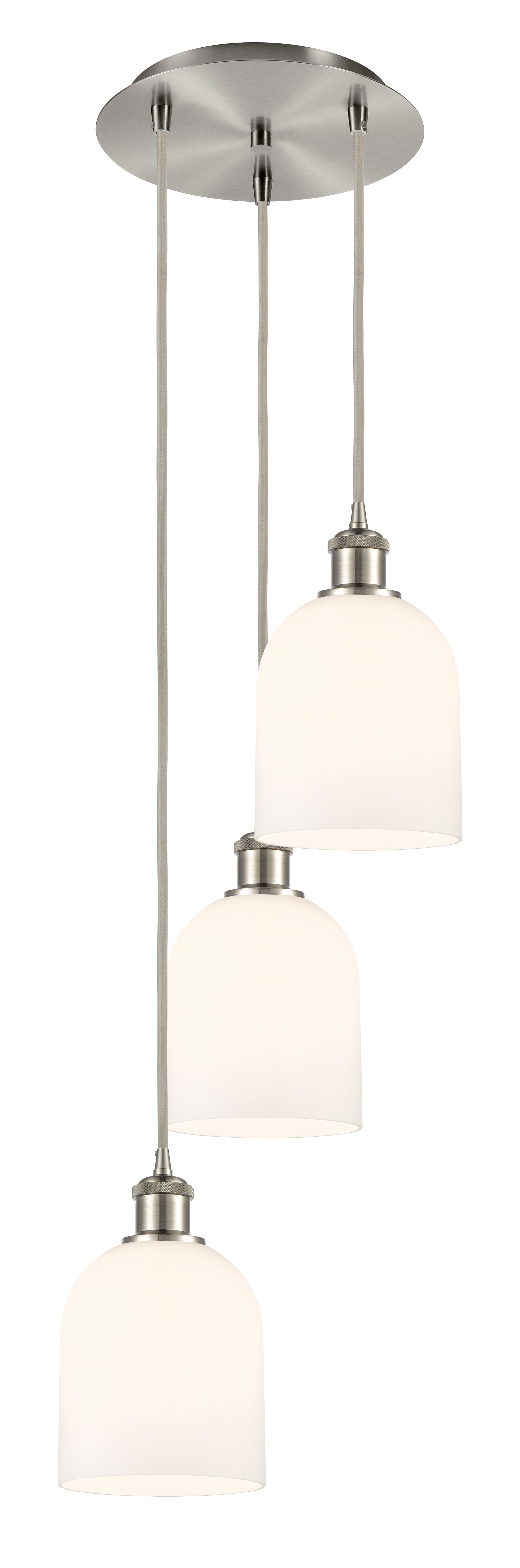 Ballston Multi Pendant Antique Brass Finish
