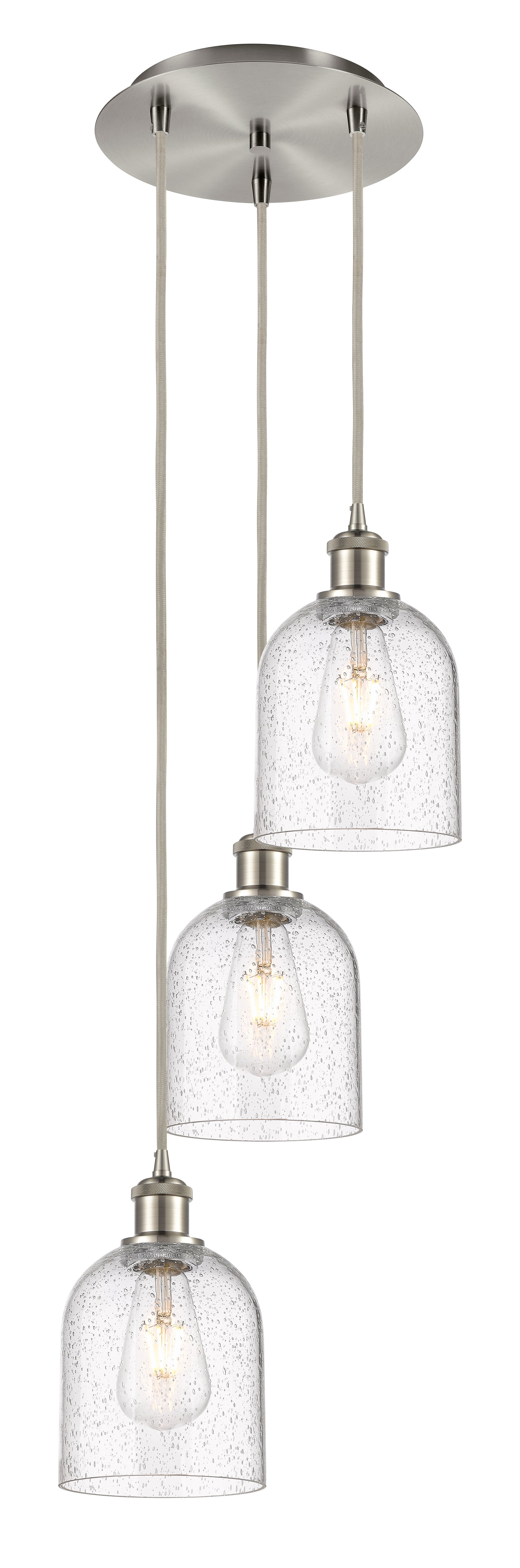 Ballston Multi Pendant Antique Brass Finish