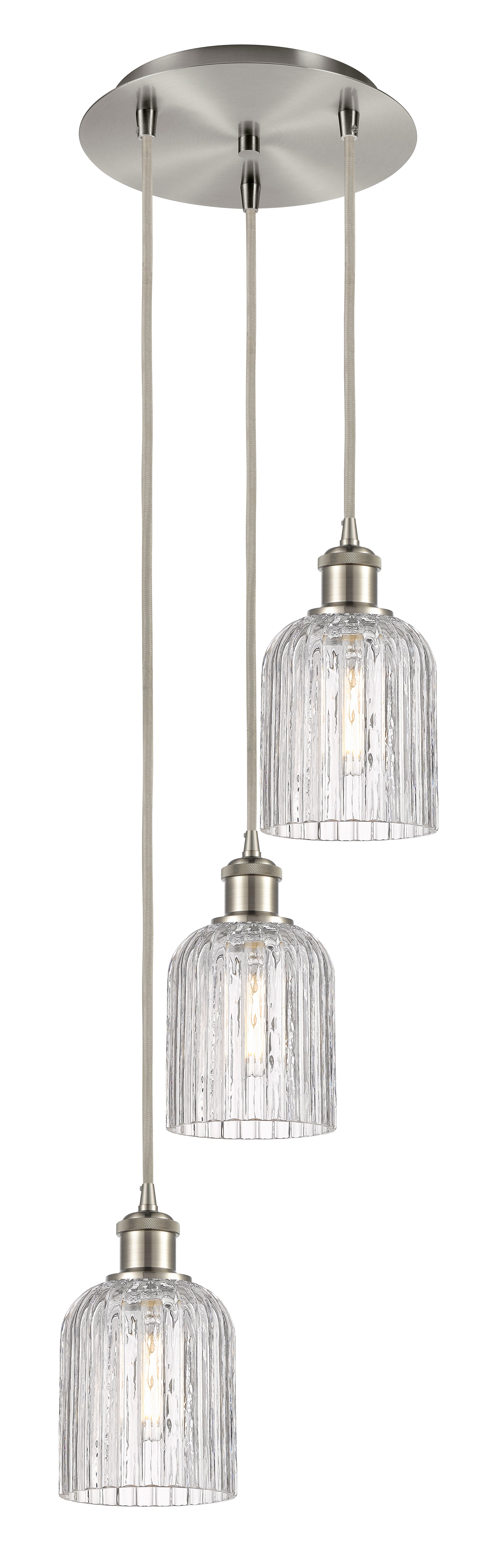Ballston Multi Pendant Antique Brass Finish