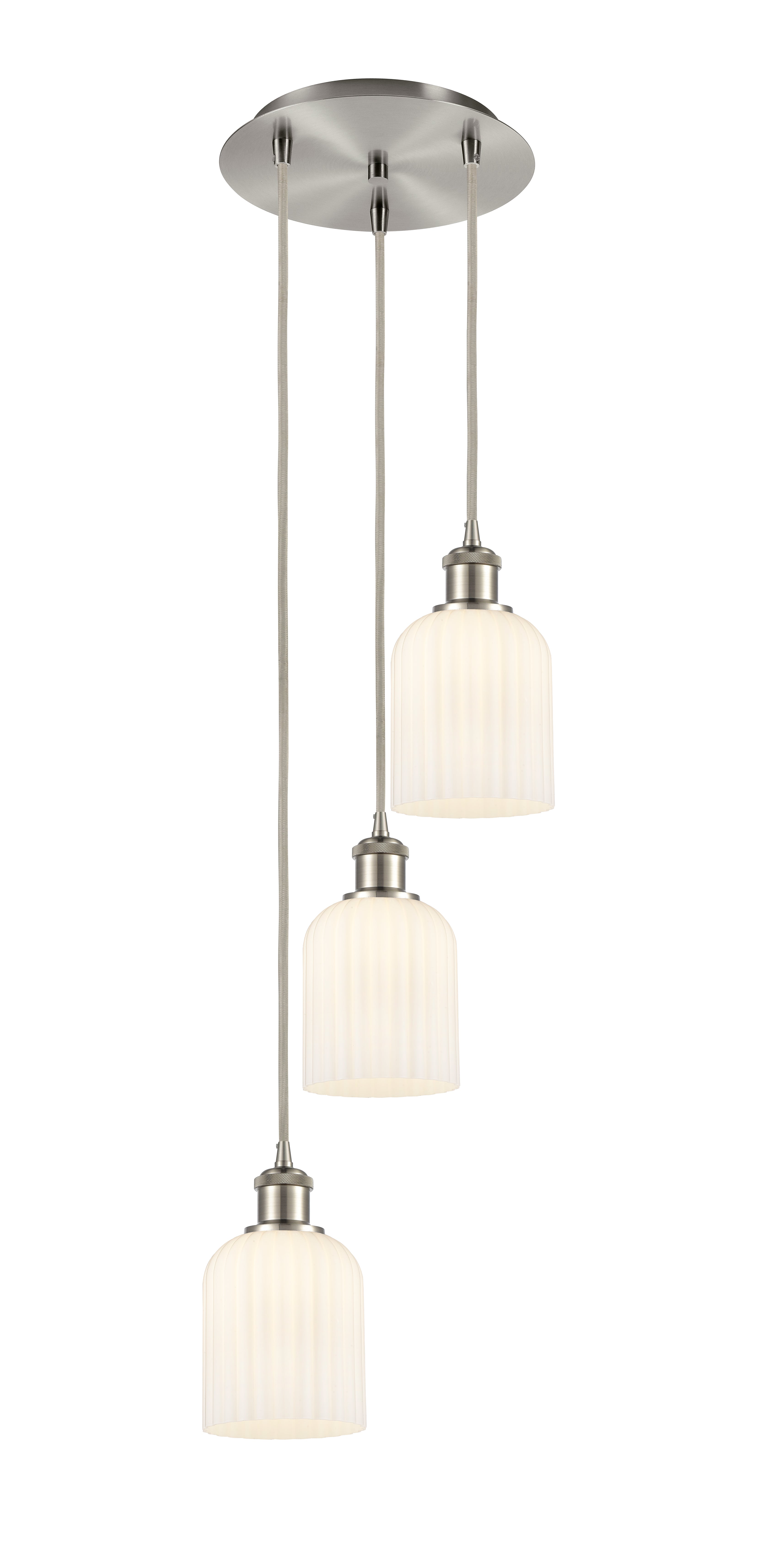 Ballston Multi Pendant Antique Brass Finish