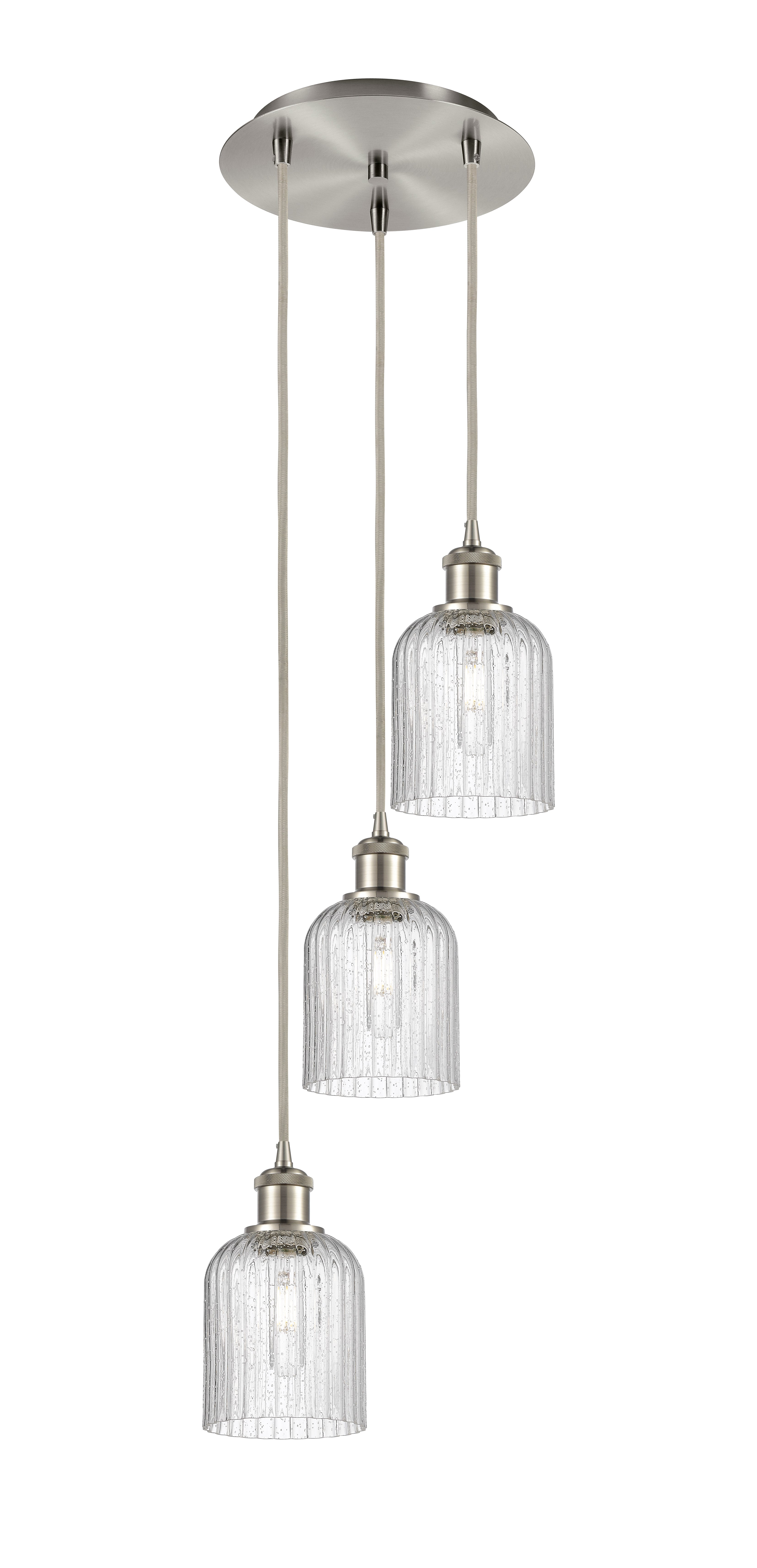 Ballston Multi Pendant Antique Brass Finish