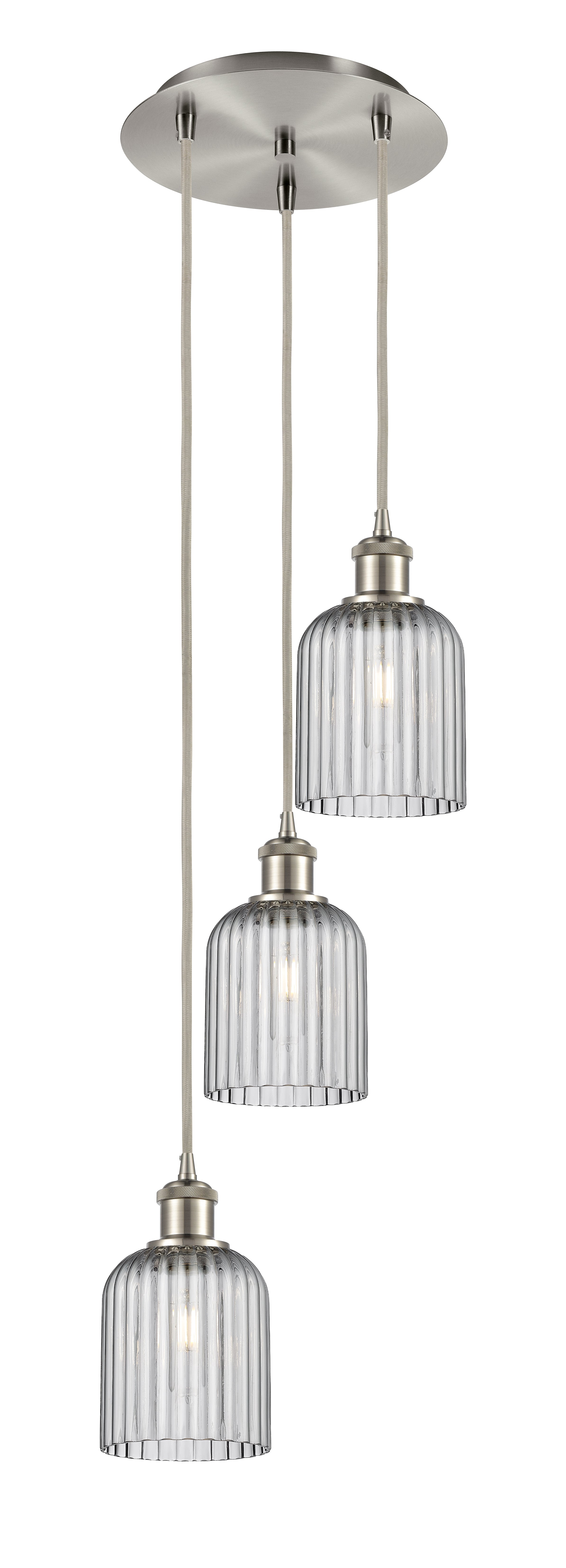 Ballston Multi Pendant Antique Brass Finish