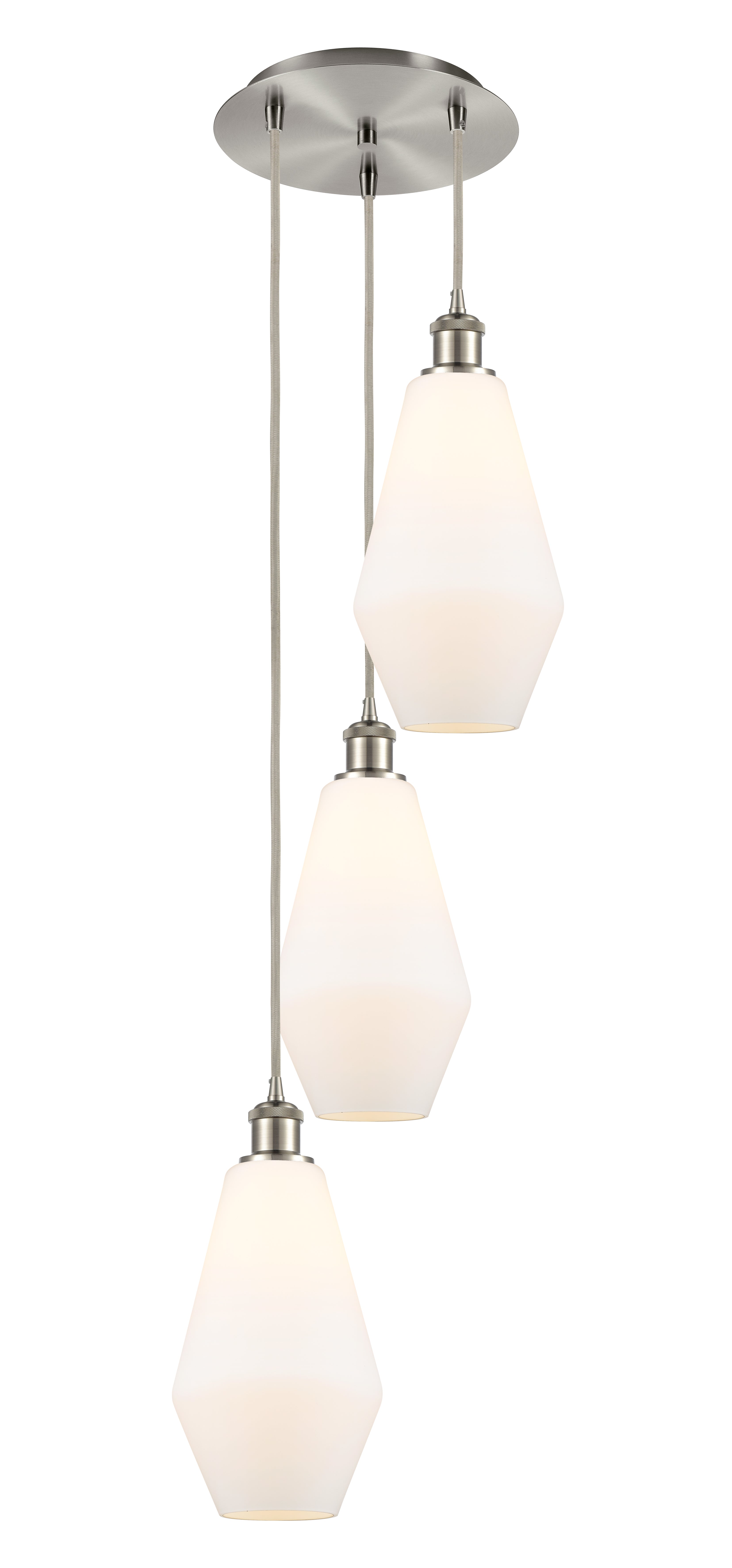 Ballston Multi Pendant Cast Brass Antique