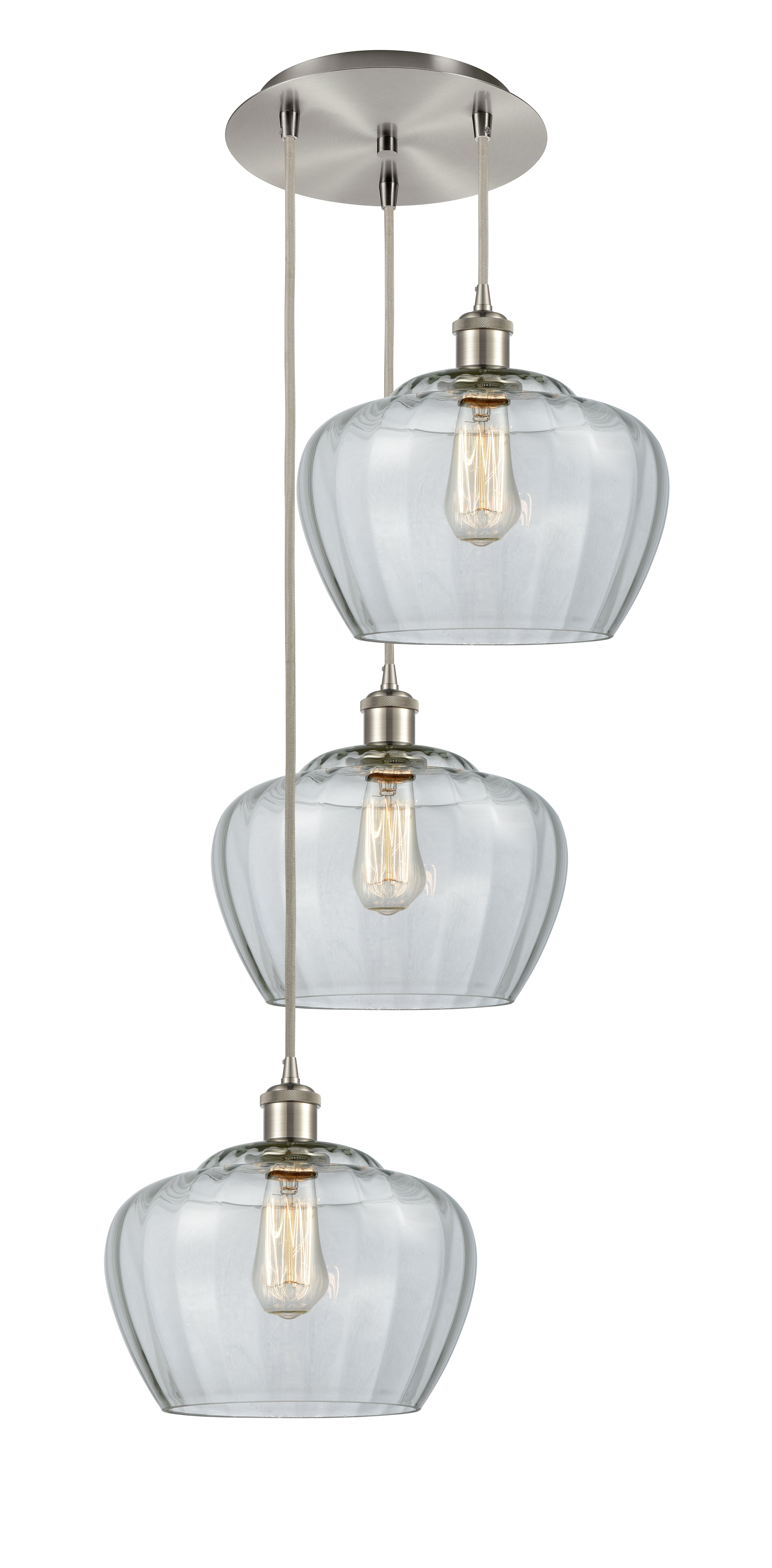 Ballston Multi Pendant Antique Brass Finish