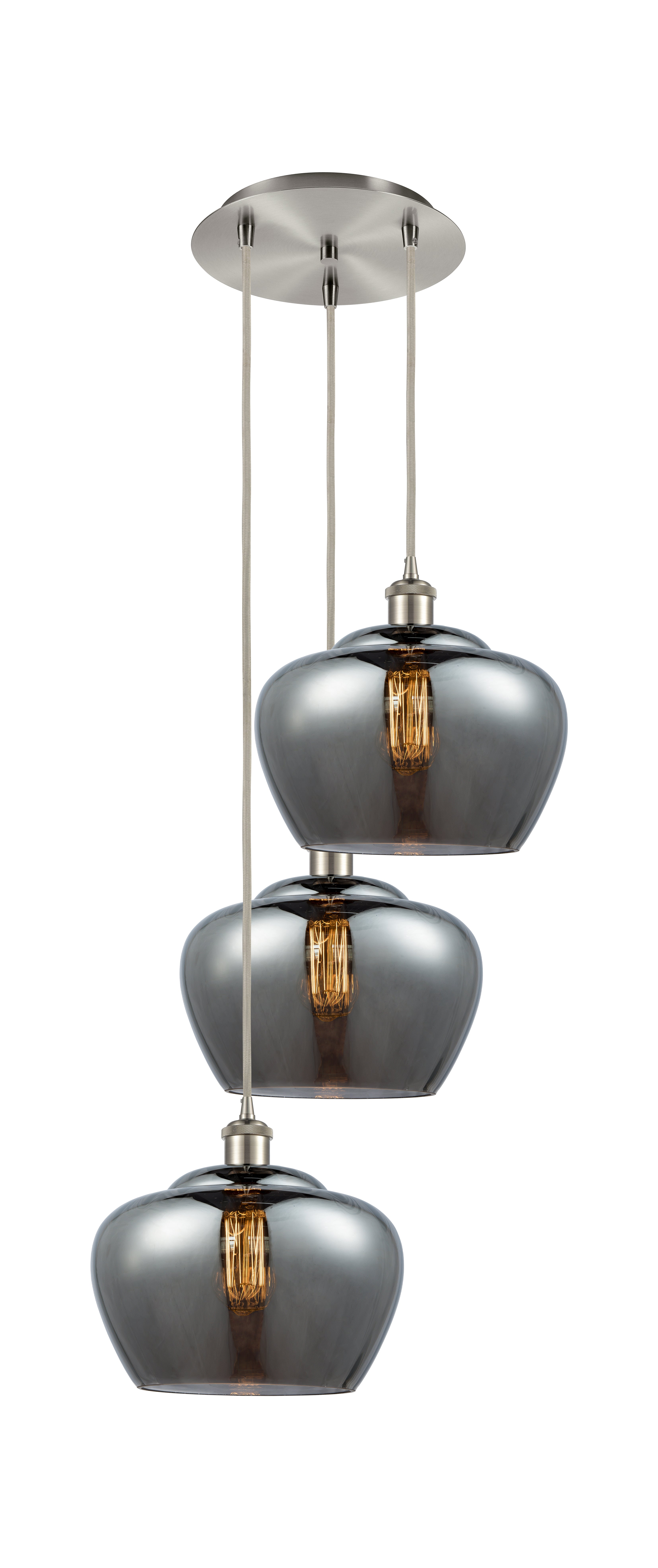 Ballston Multi Pendant Antique Brass Finish