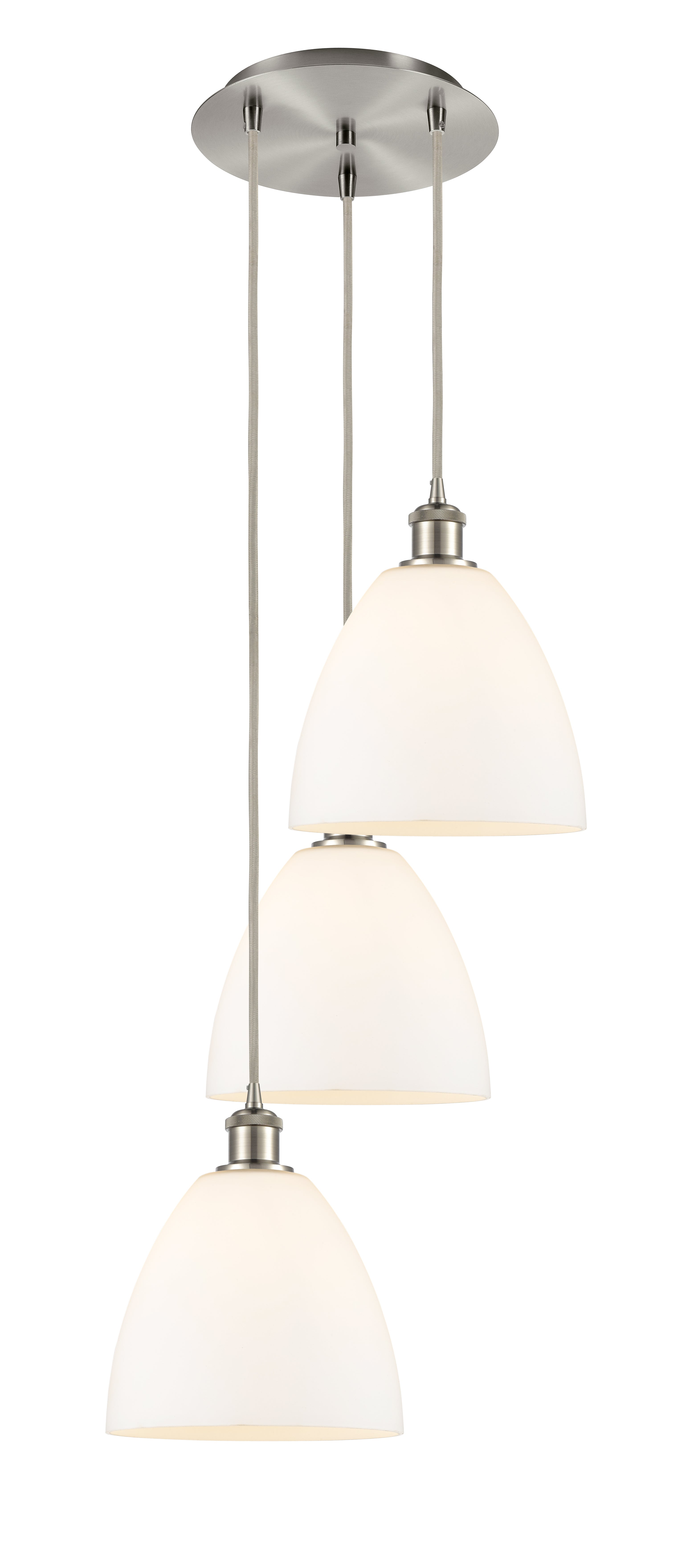 Ballston Multi Pendant Dimmable Cast Brass