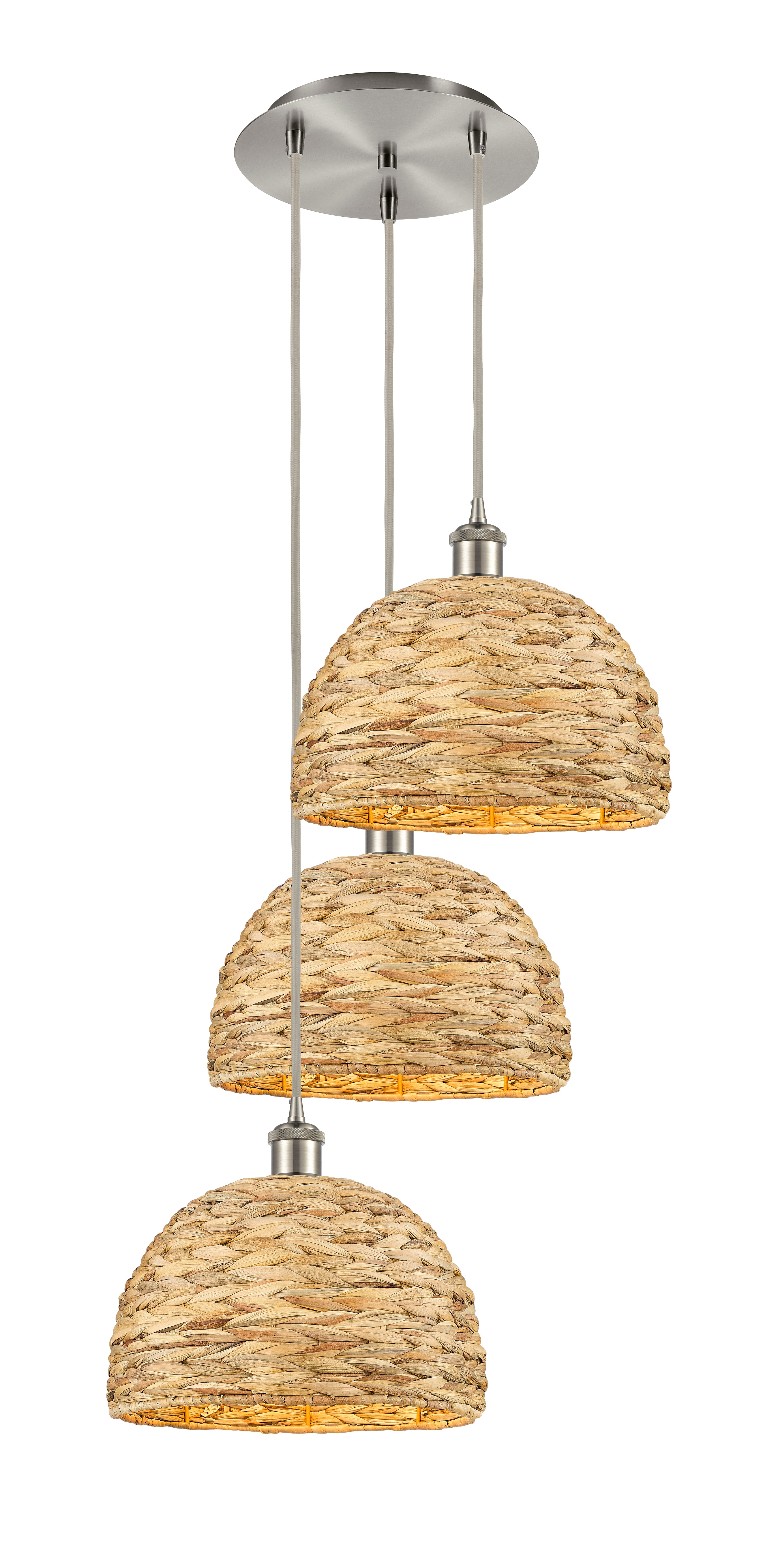 Ballston Multi Pendant Antique Brass Finish
