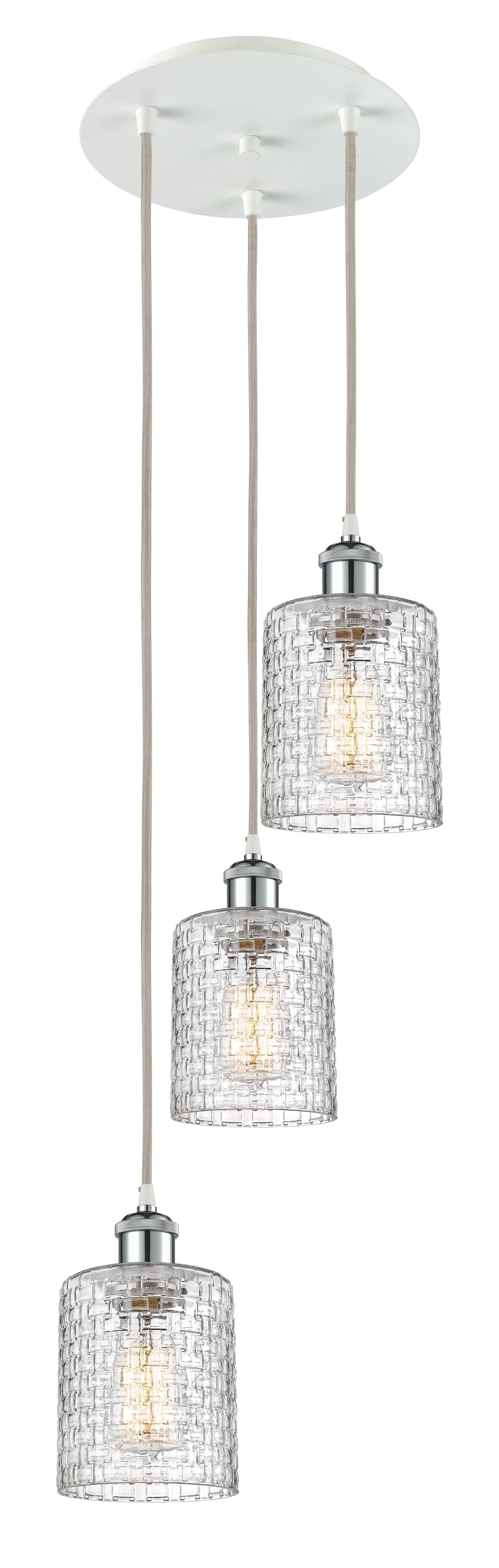 Ballston Multi Pendant Antique Brass Finish