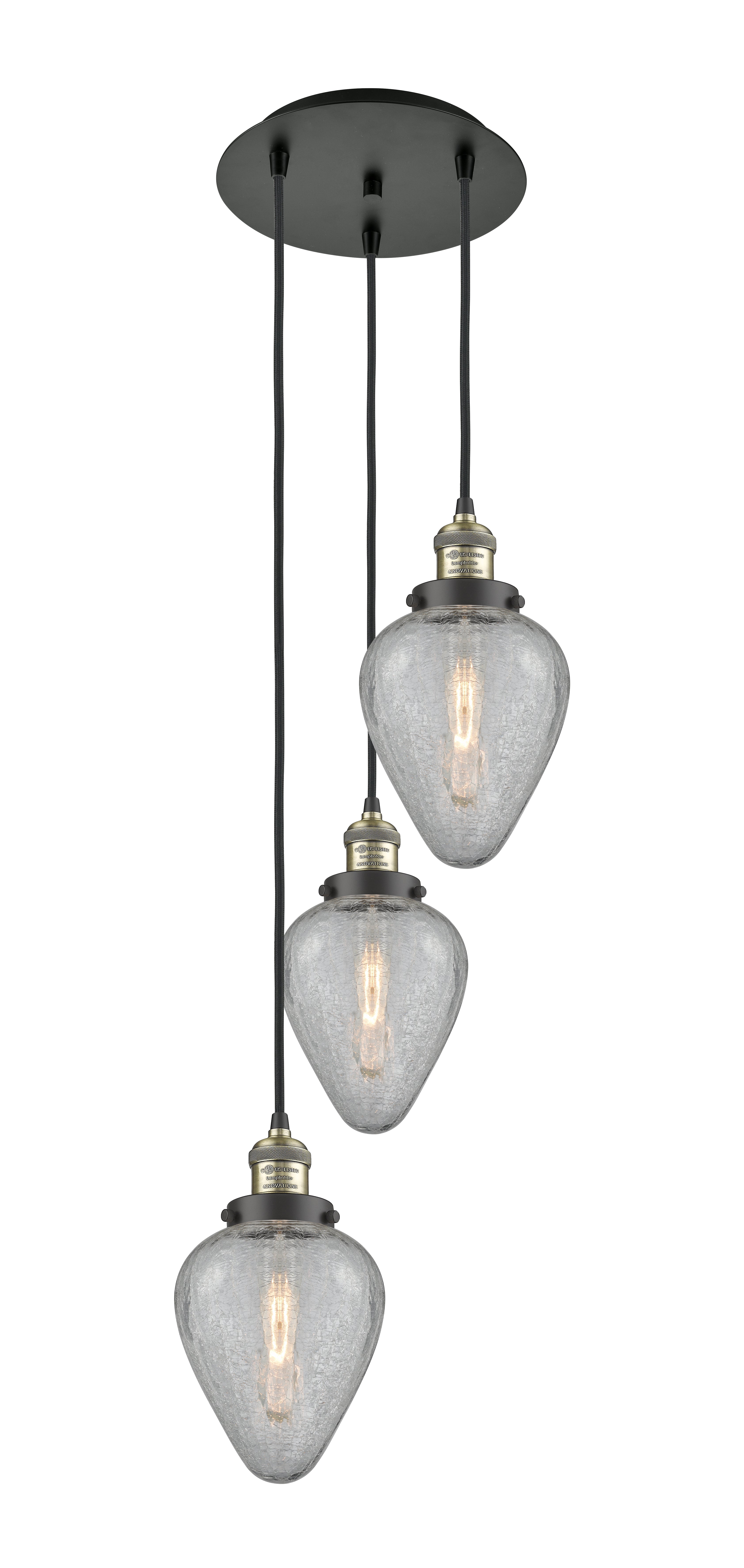 Franklin Restoration Multi Pendant Brass