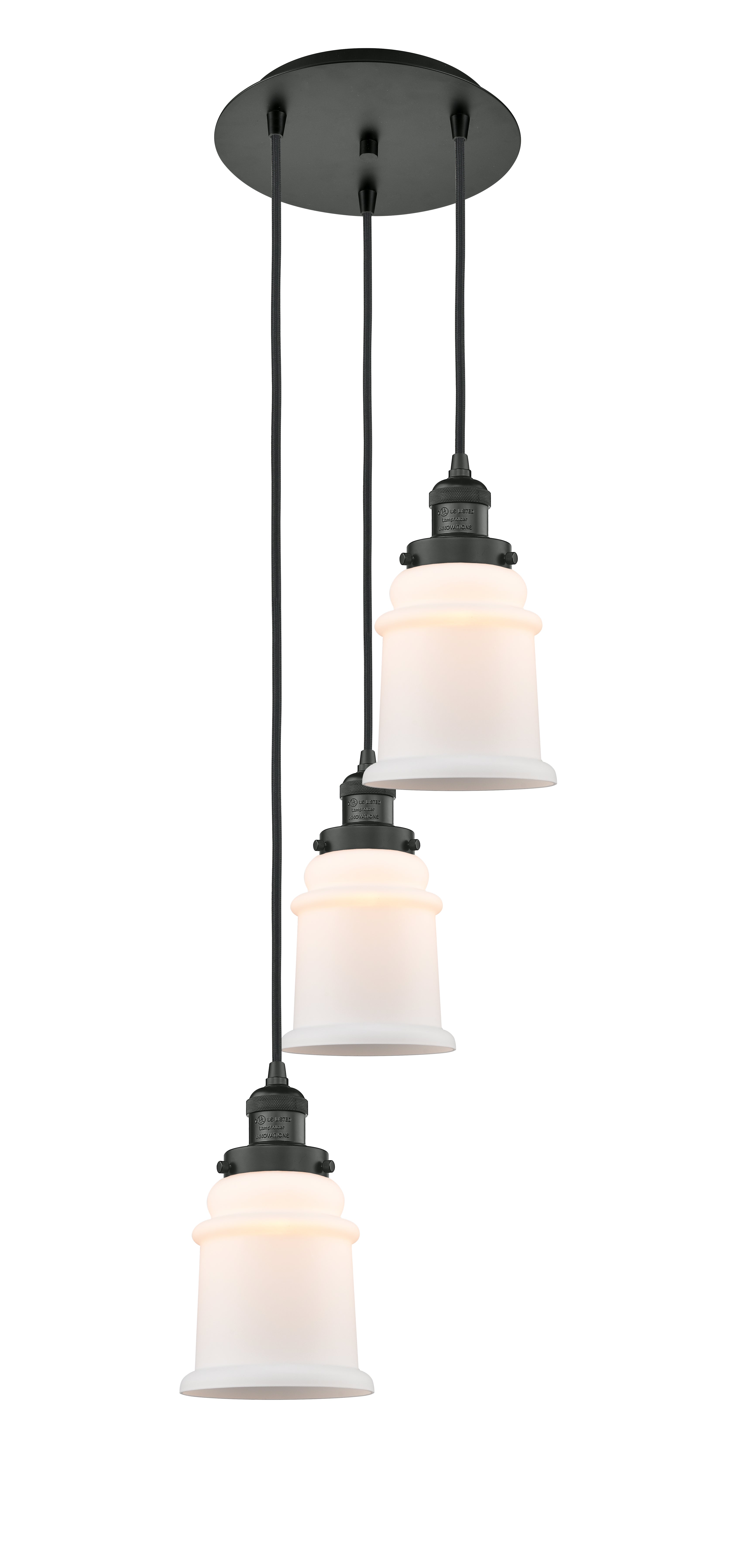 Franklin Restoration Multi Pendant Antique Brass