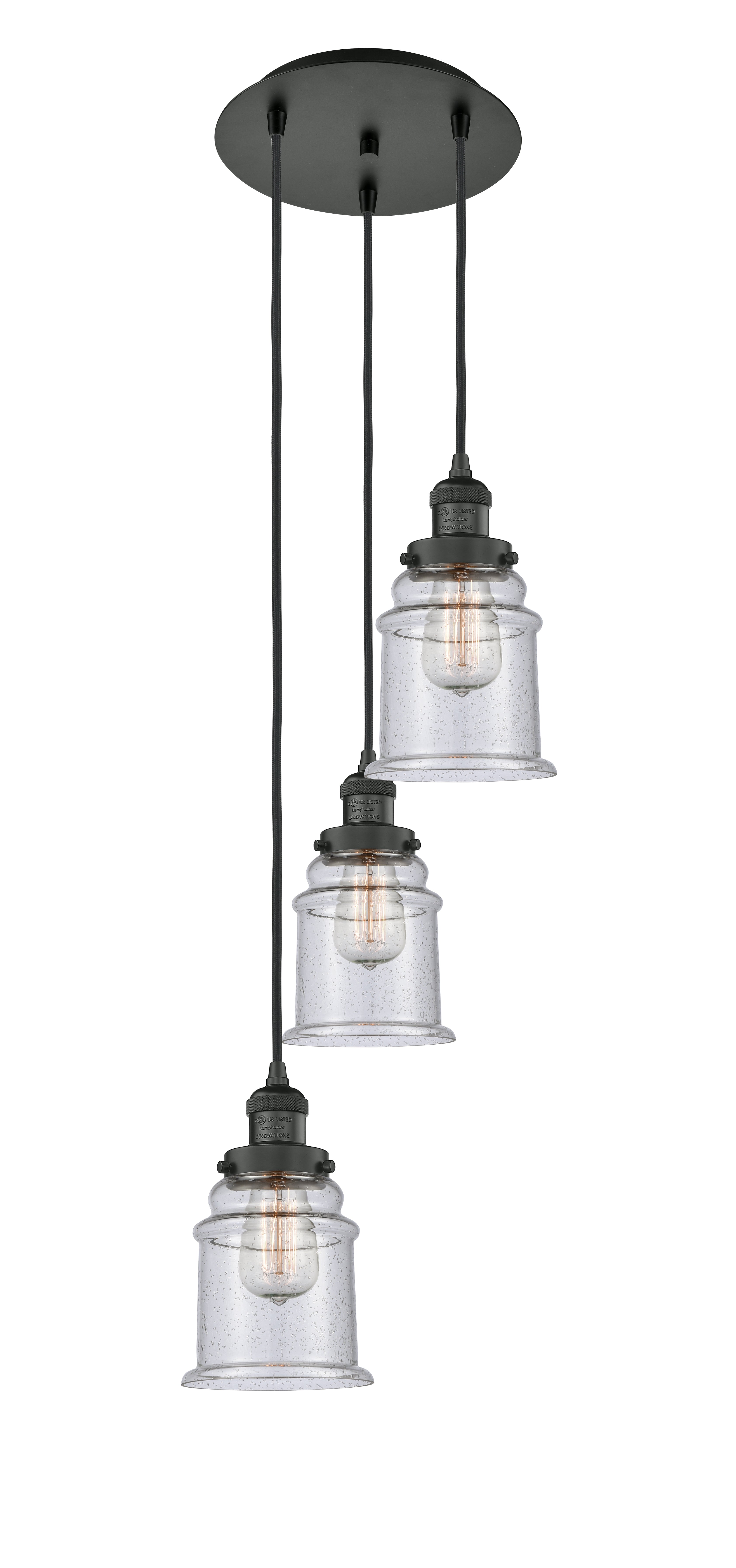 Franklin Restoration Multi Pendant Antique Brass