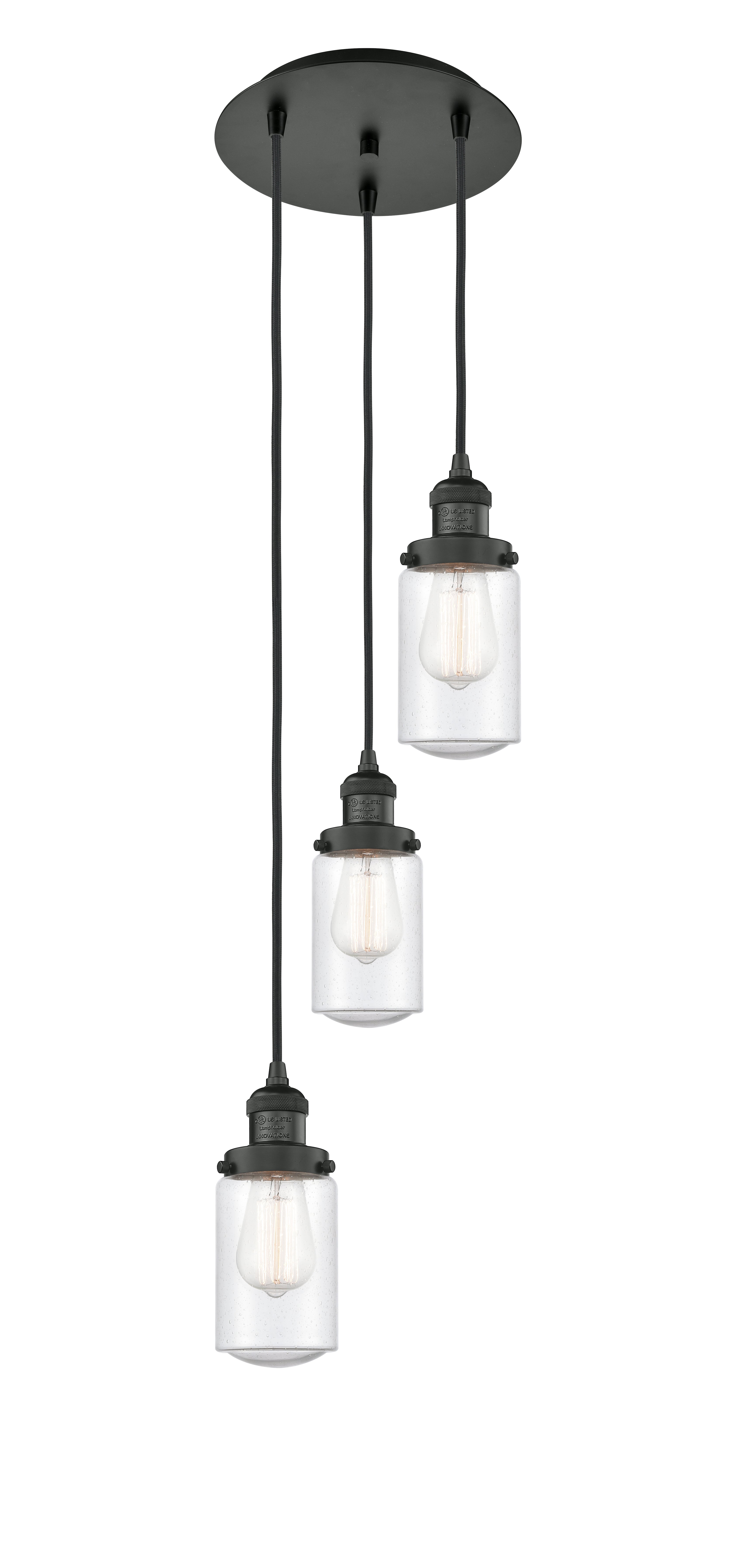Franklin Restoration Multi Pendant Cast Brass