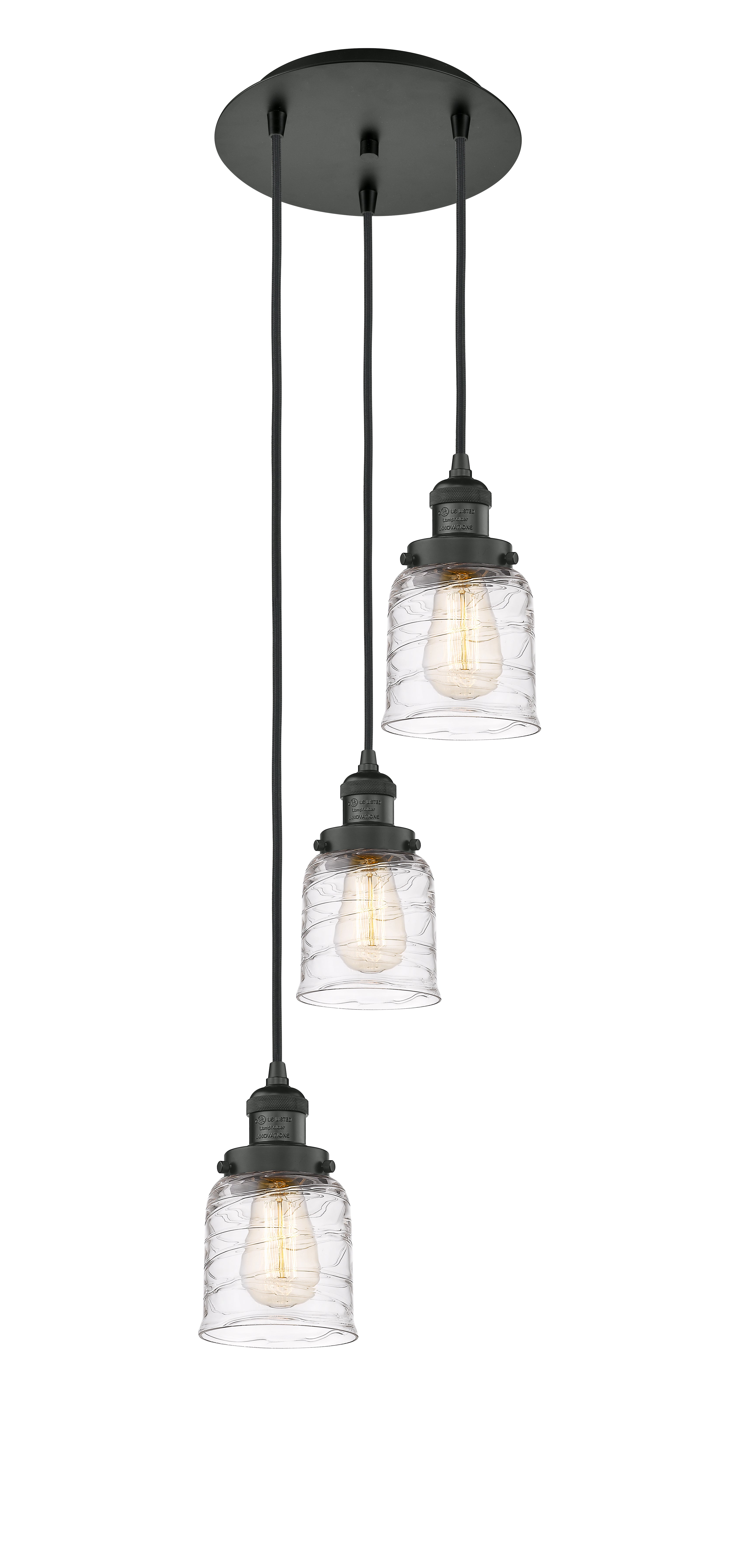 Franklin Restoration Multi Pendant Antique Brass