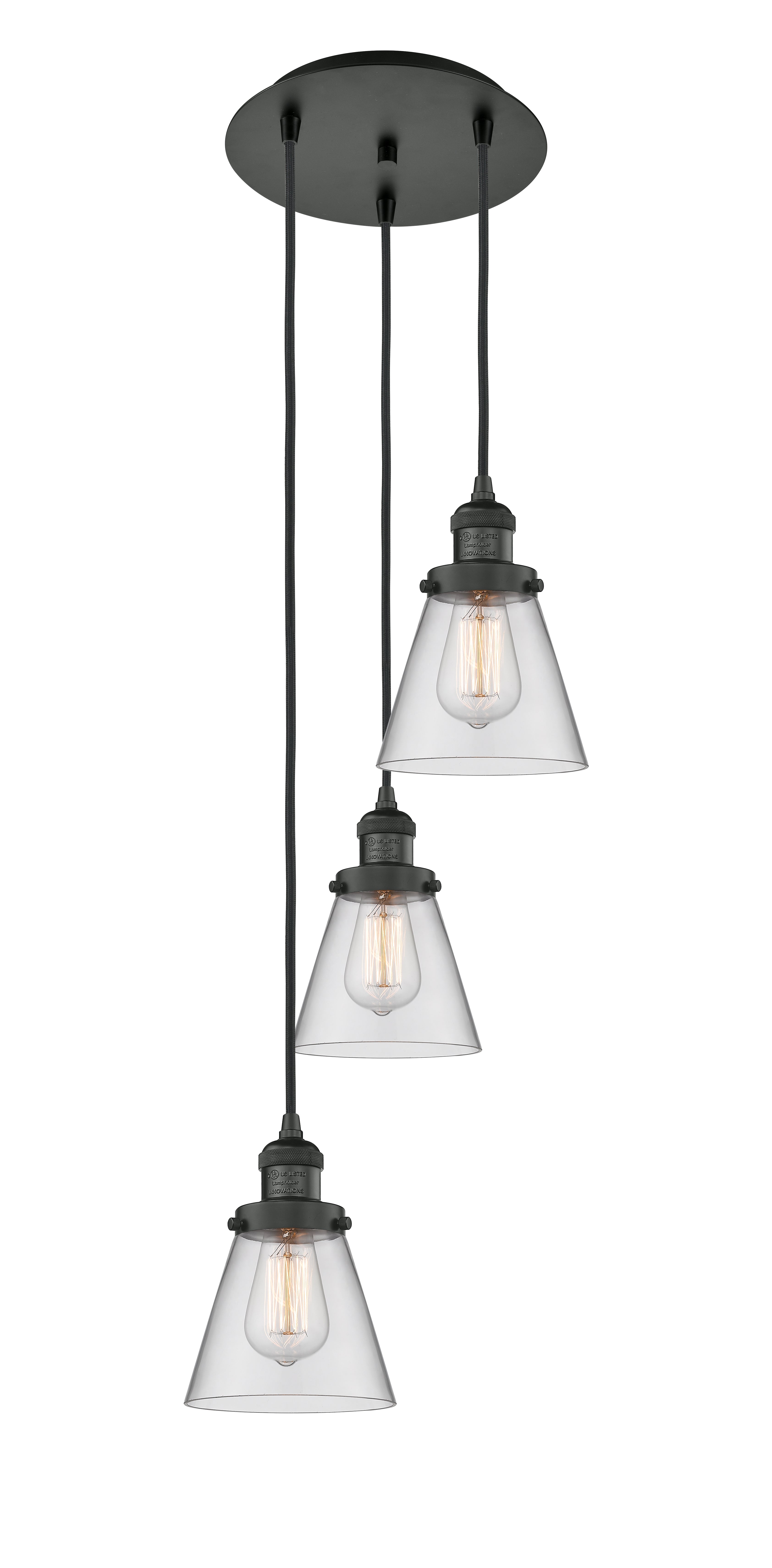 Franklin Restoration Multi Pendant Antique Brass