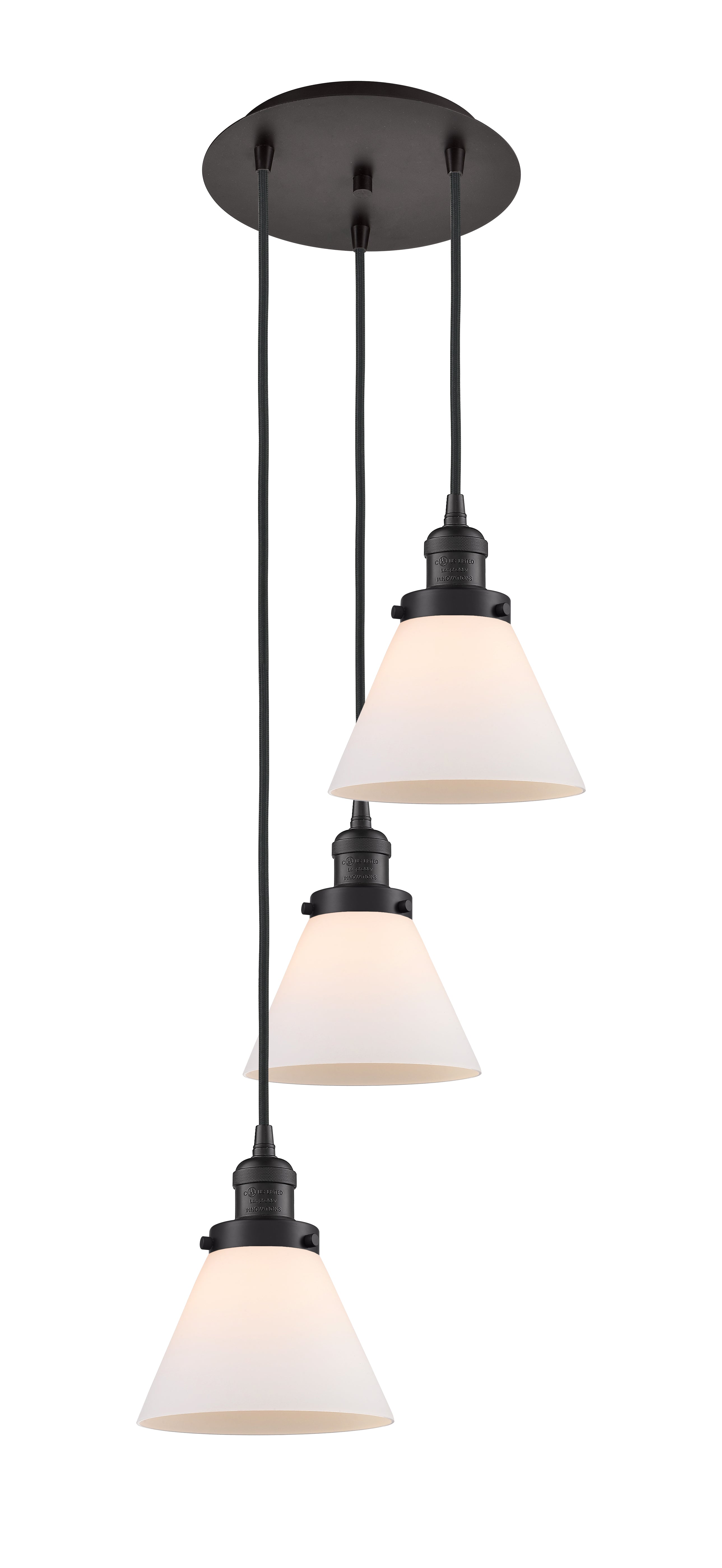 Franklin Restoration Multi Pendant Antique Brass