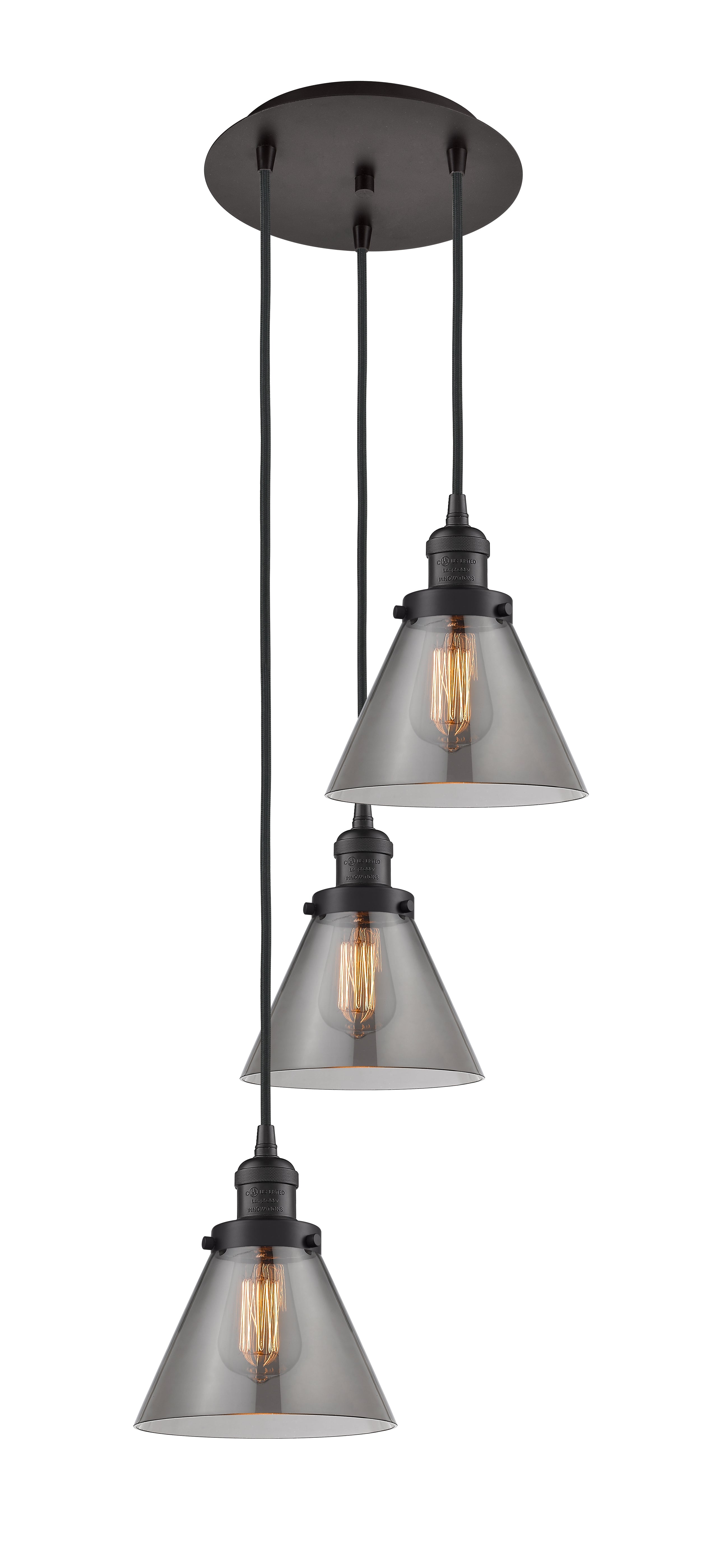 Franklin Restoration Multi Pendant Antique Brass