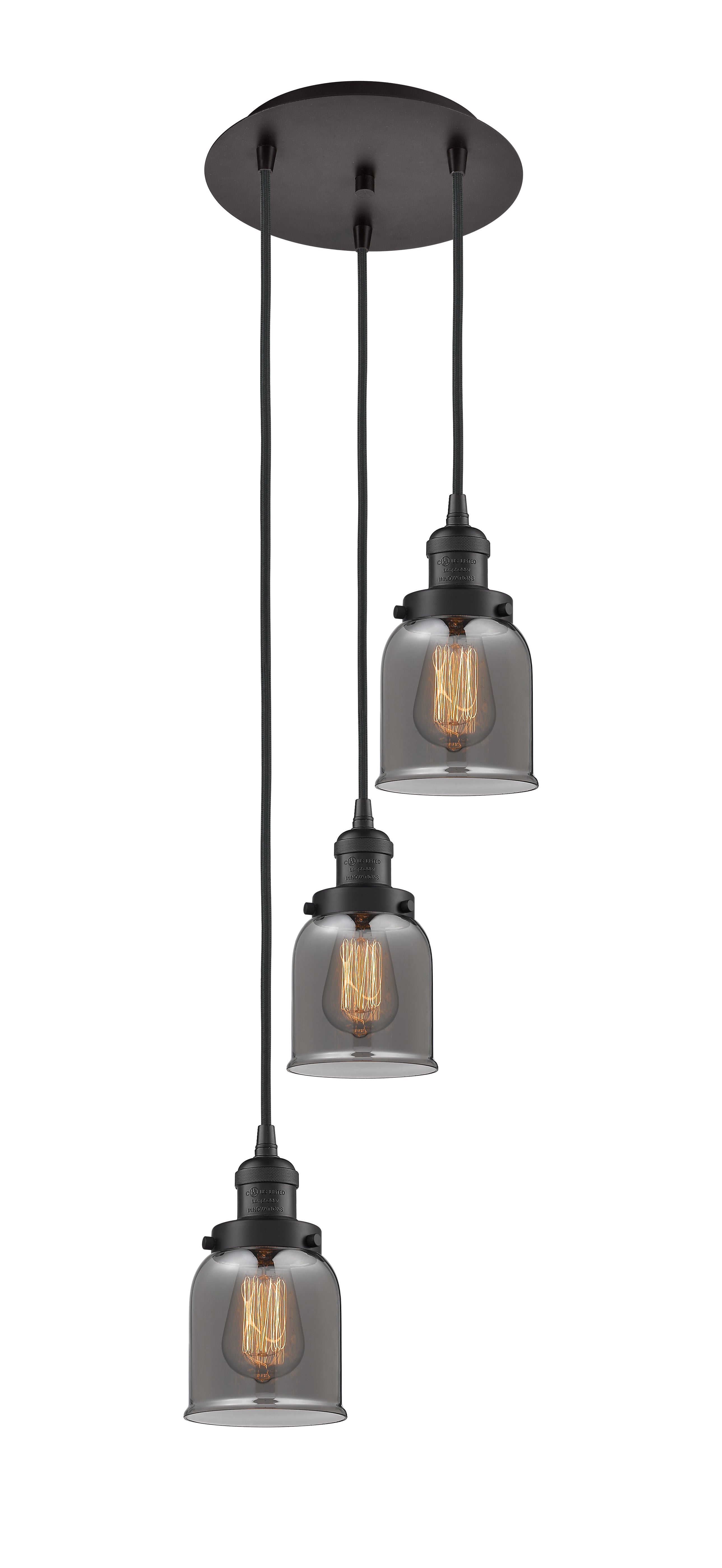 Franklin Restoration Antique Brass Multi Pendant