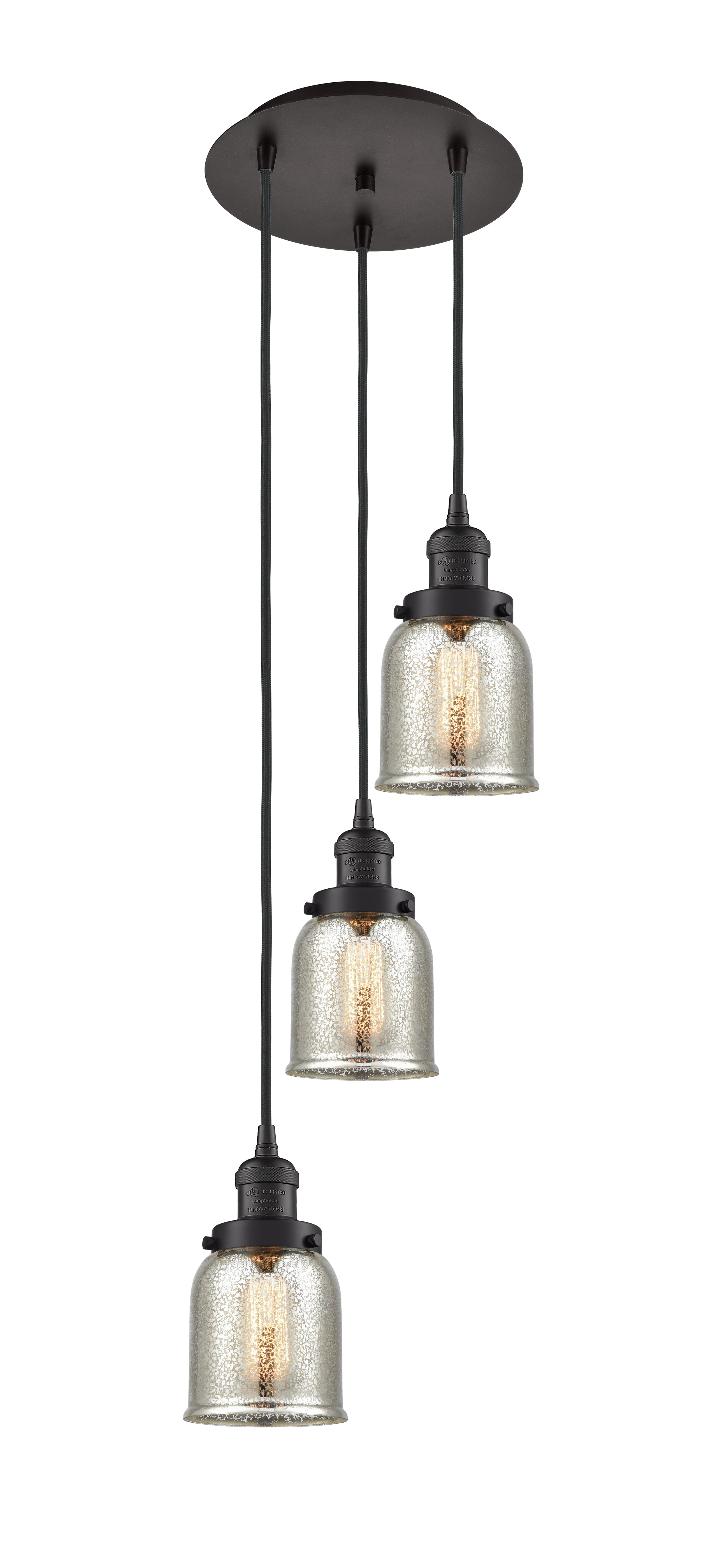 Franklin Restoration Antique Brass Multi Pendant