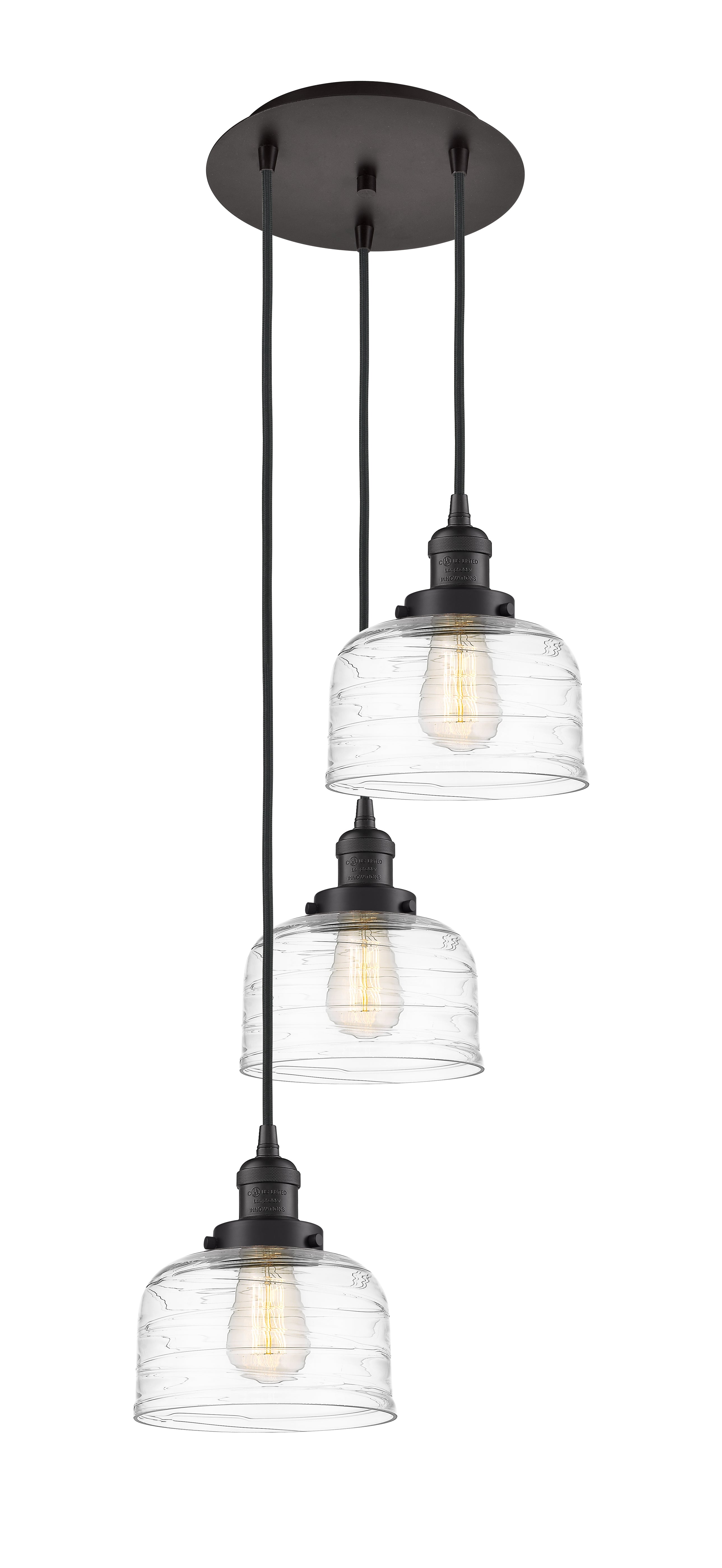Franklin Restoration Multi Pendant Antique Brass