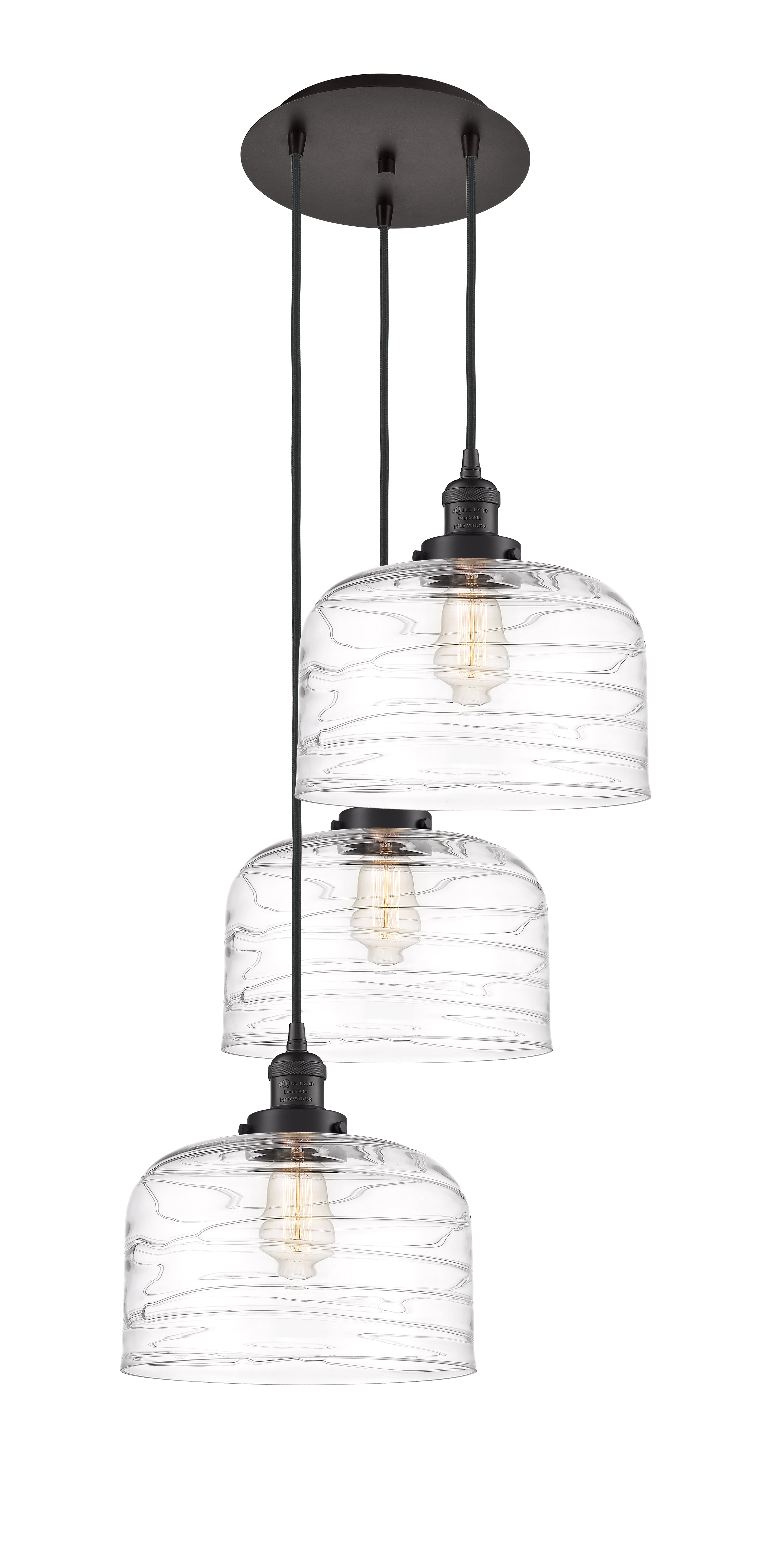 Franklin Restoration Multi Pendant Antique Brass