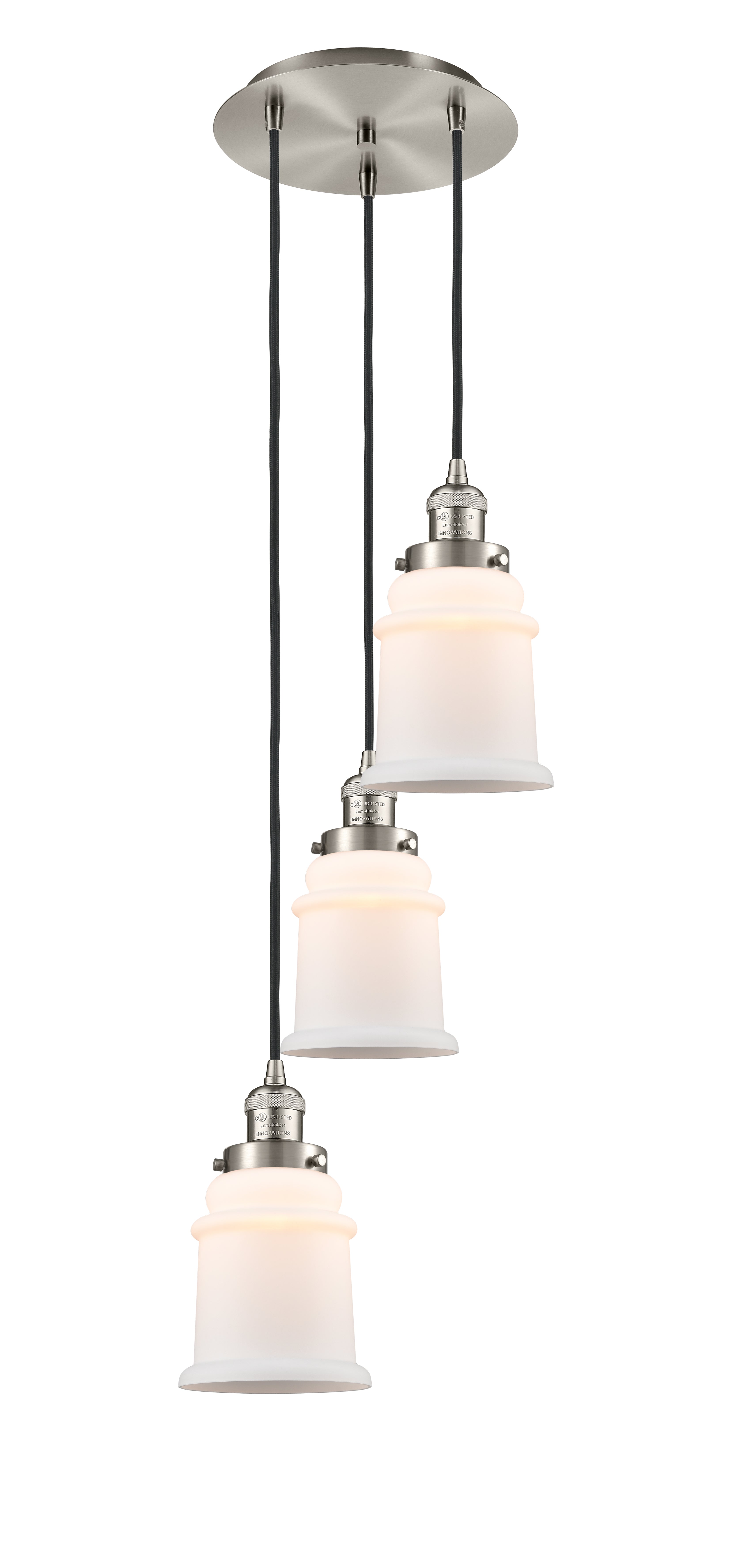 Franklin Restoration Multi Pendant Antique Brass