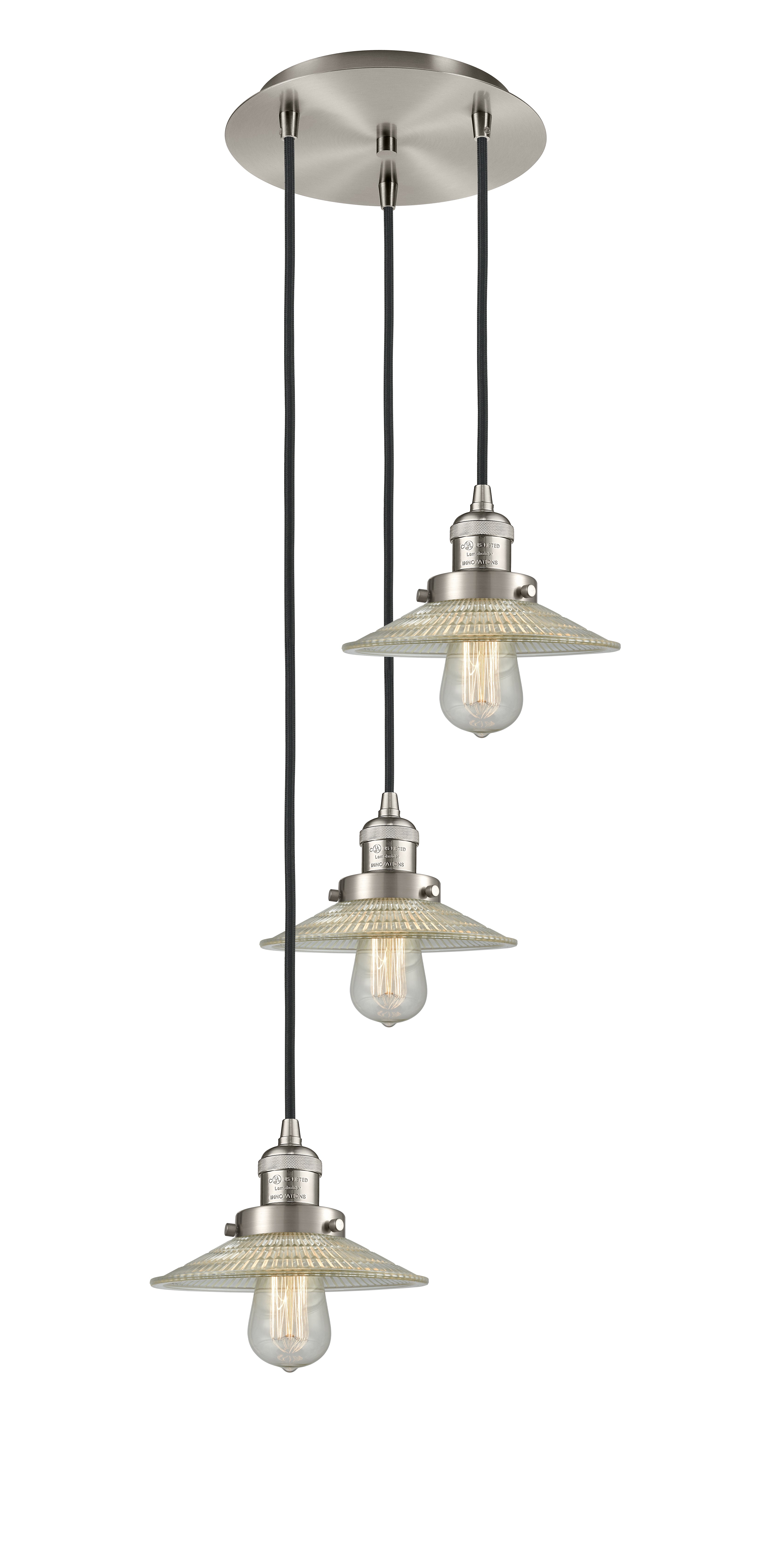 Franklin Restoration Multi Pendant Brass Steel