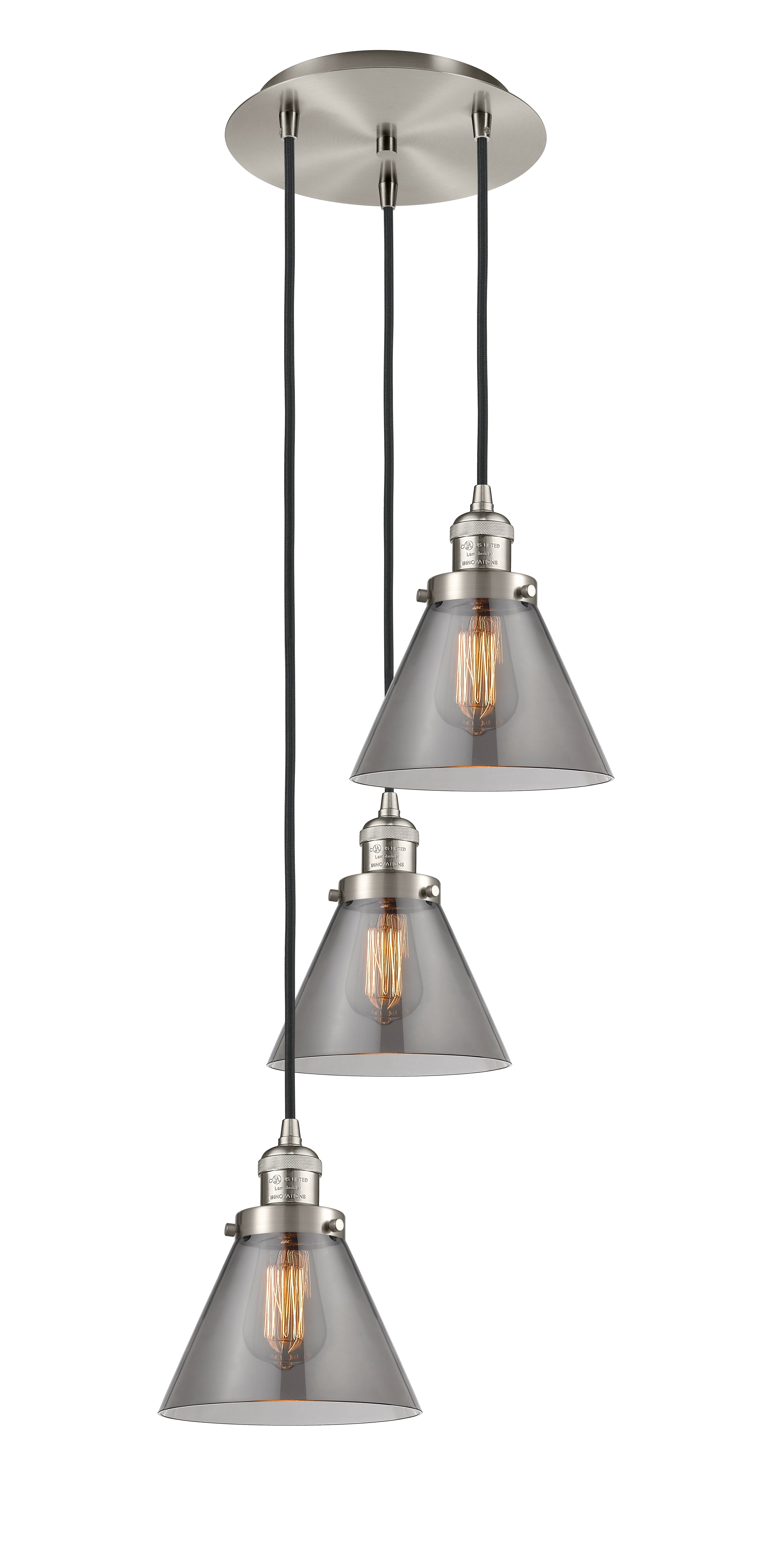 Franklin Restoration Multi Pendant Antique Brass