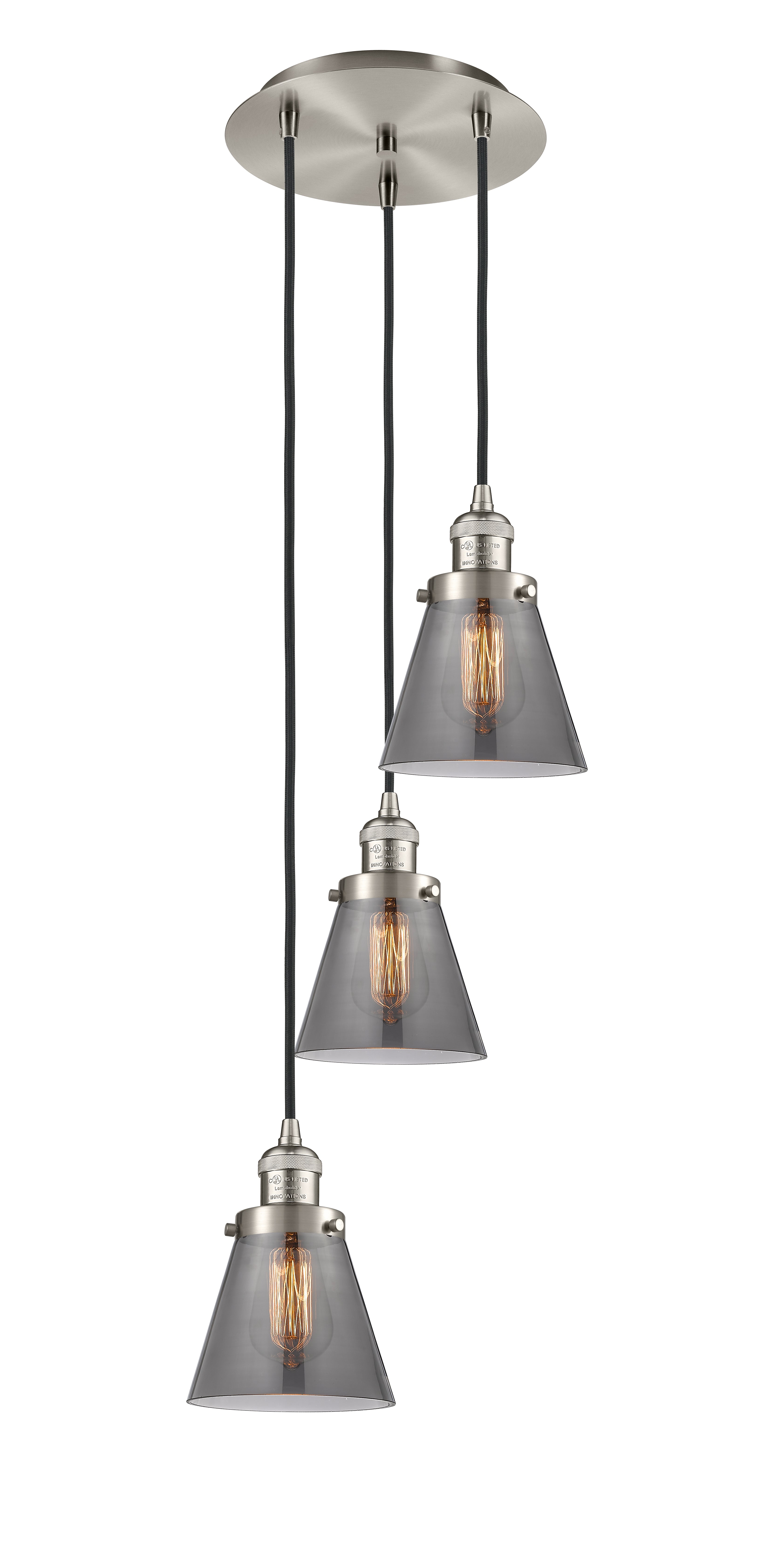 Franklin Restoration Multi Pendant Antique Brass