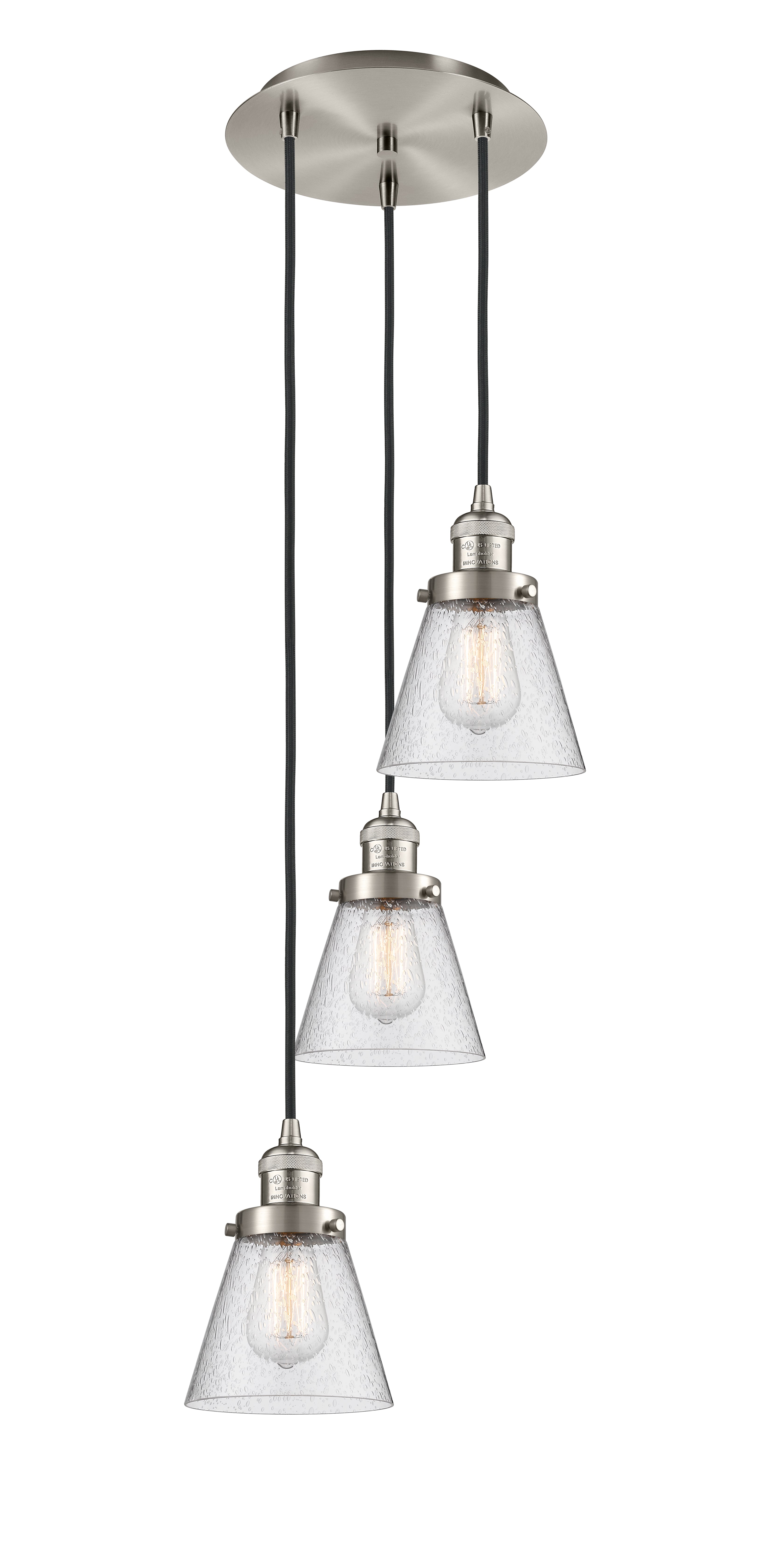 Franklin Restoration Multi Pendant Antique Brass