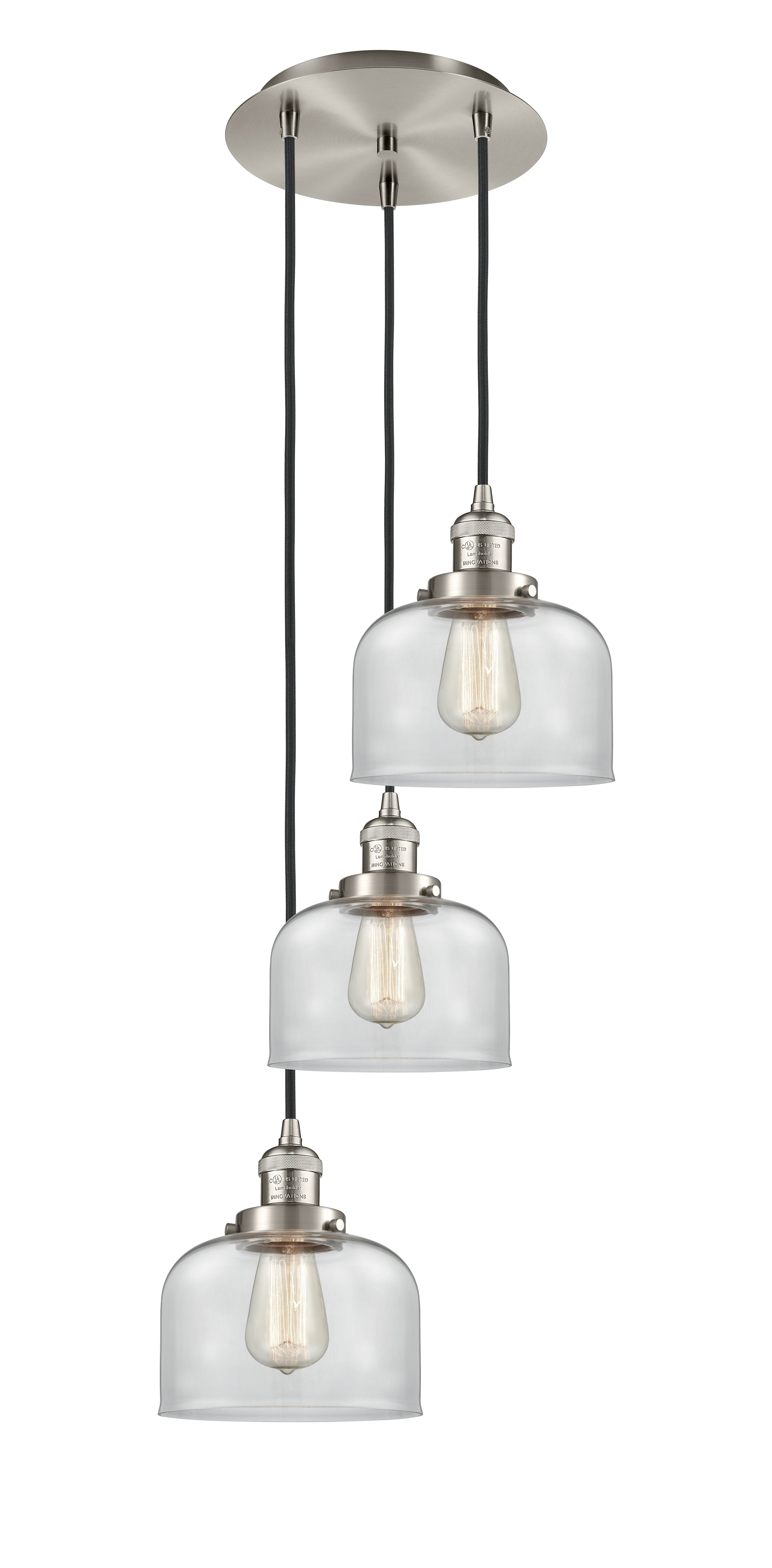 Franklin Restoration Multi Pendant Antique Brass