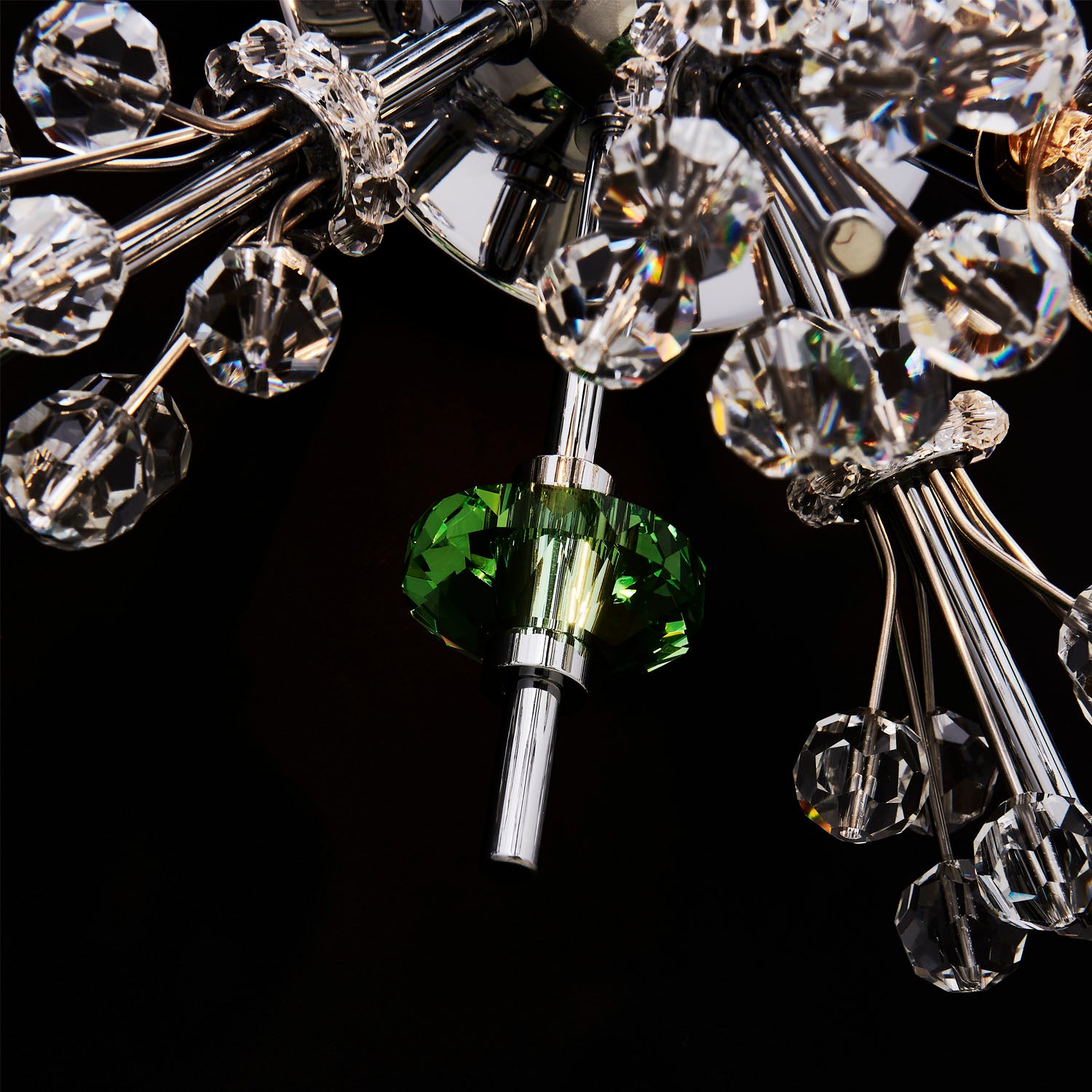 13'' Constellation Colorata 3 Light Chrome Wall Sconce