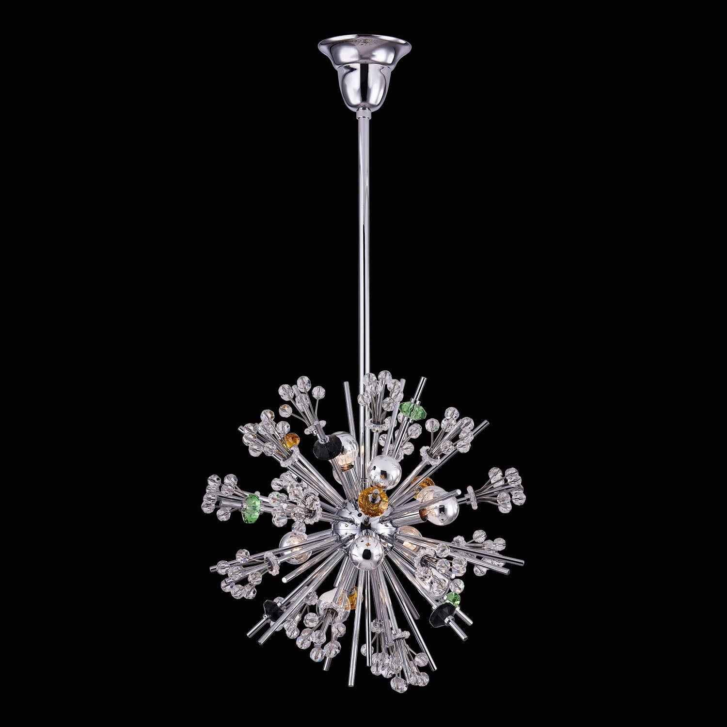 19'' Constellation Colorata 10 Light Chrome Pendant