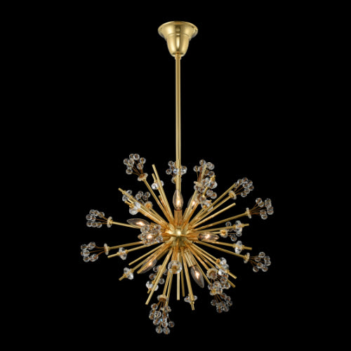 30'' Constellation 10 Light 18k Gold Pendant