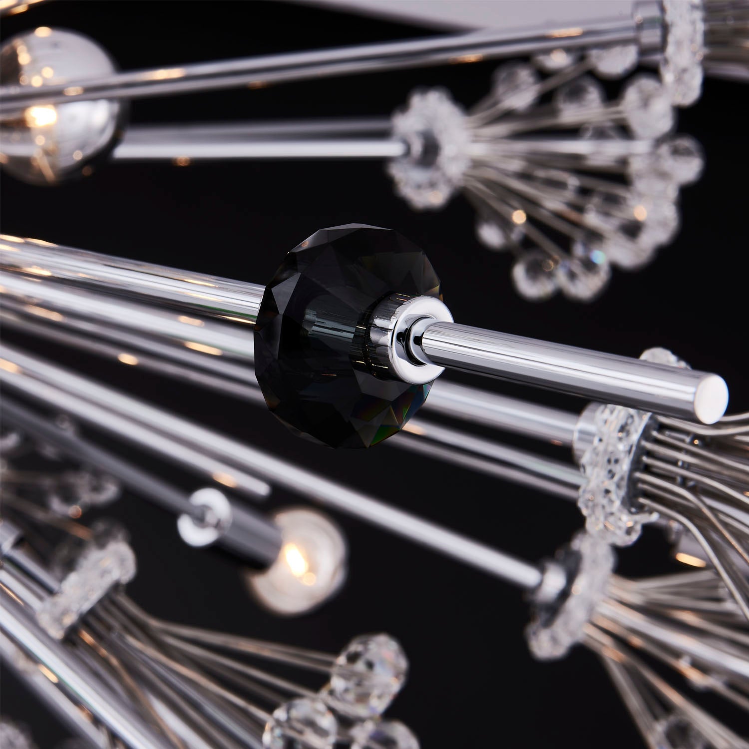 27'' Constellation Colorata 30 Light Chrome Chandelier