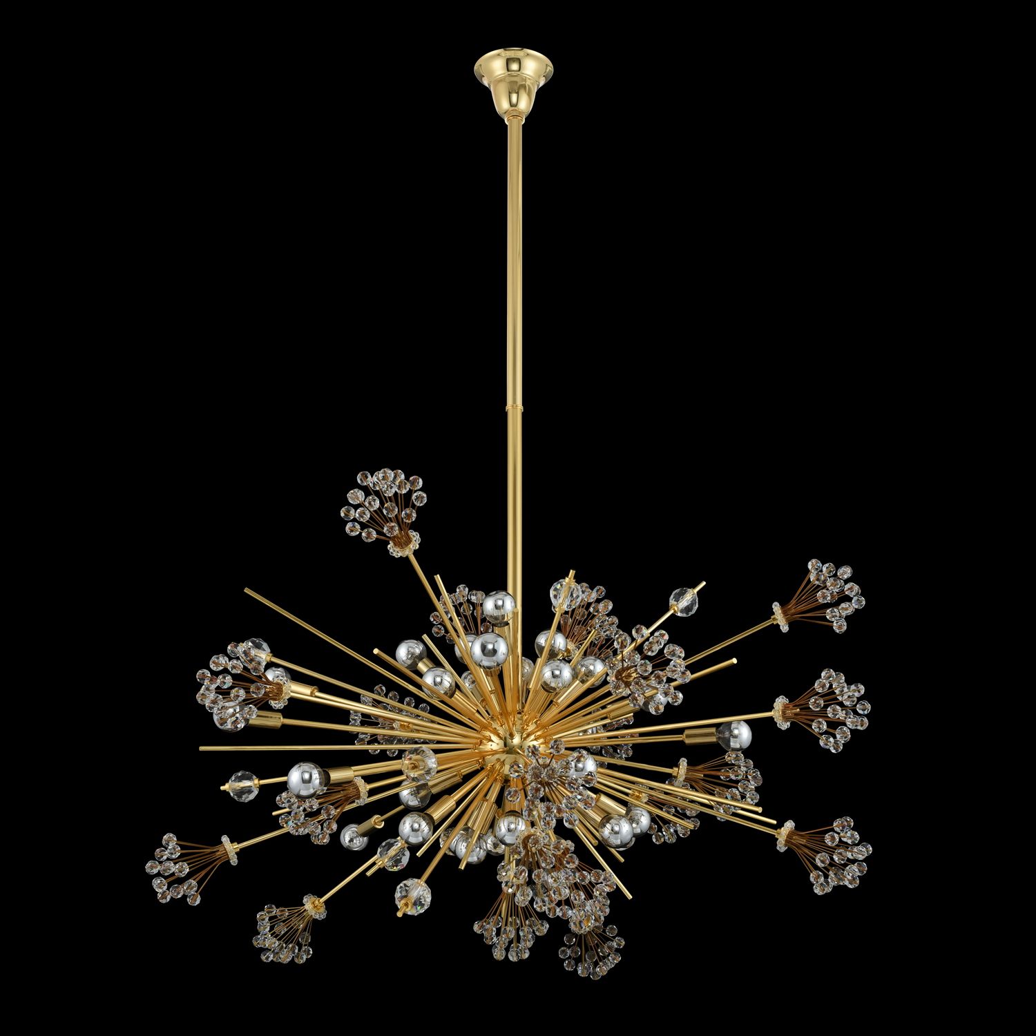 39'' Constellation 30 Light 18k Gold Chandelier