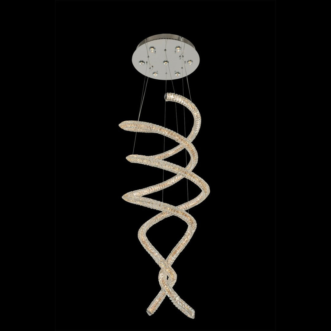 51'' Ravina 1 Light Chrome Chandelier