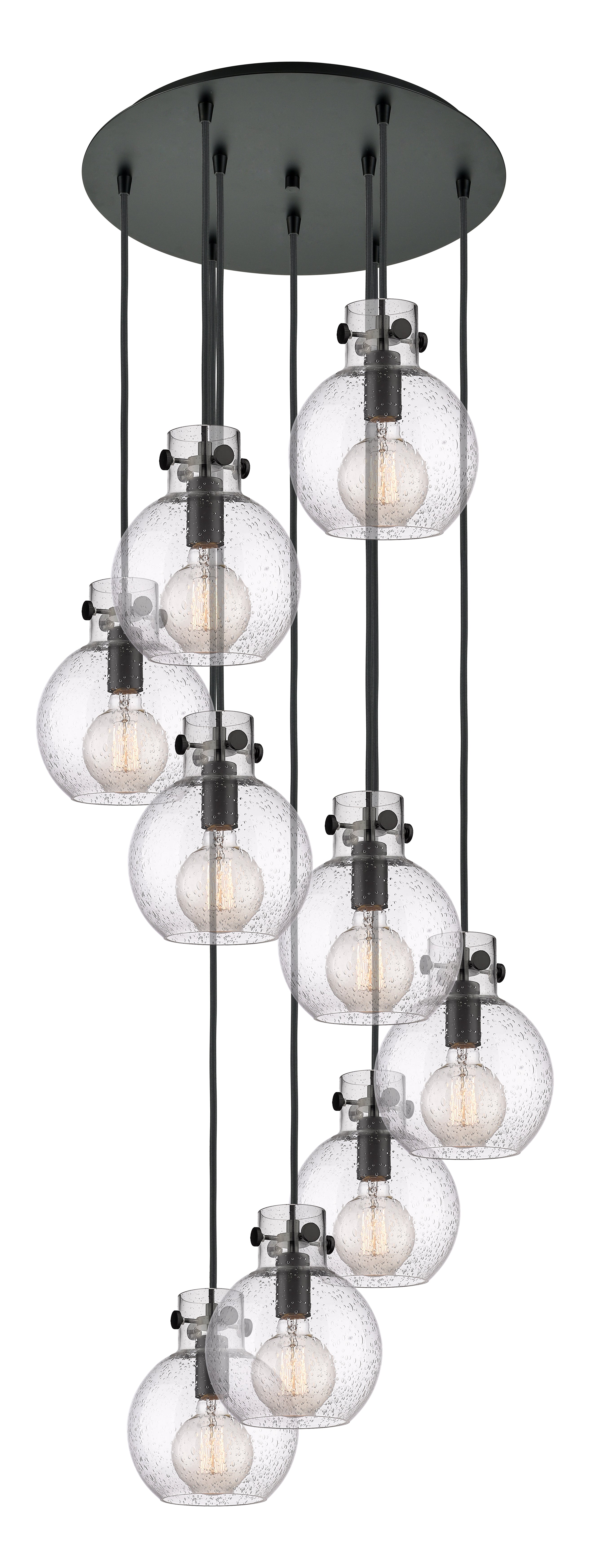 Downtown Urban Multi Pendant Brushed Brass