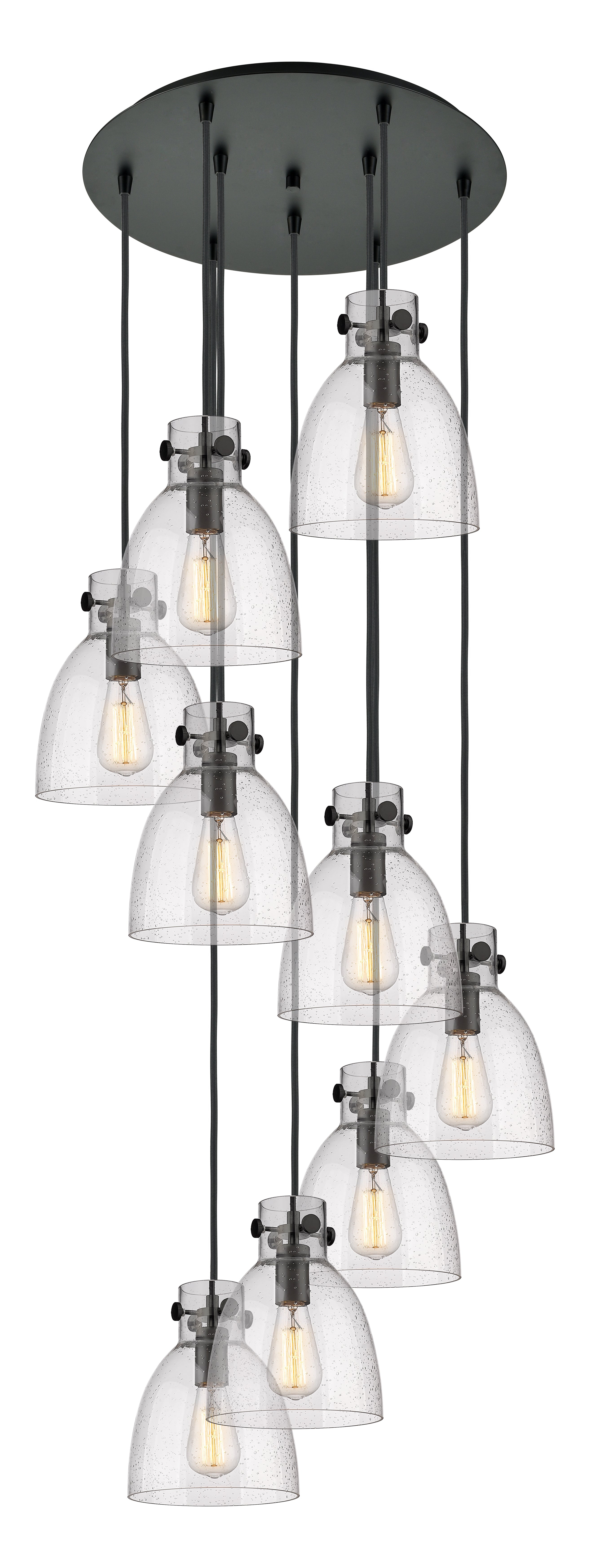 Downtown Urban Multi Pendant Brushed Brass