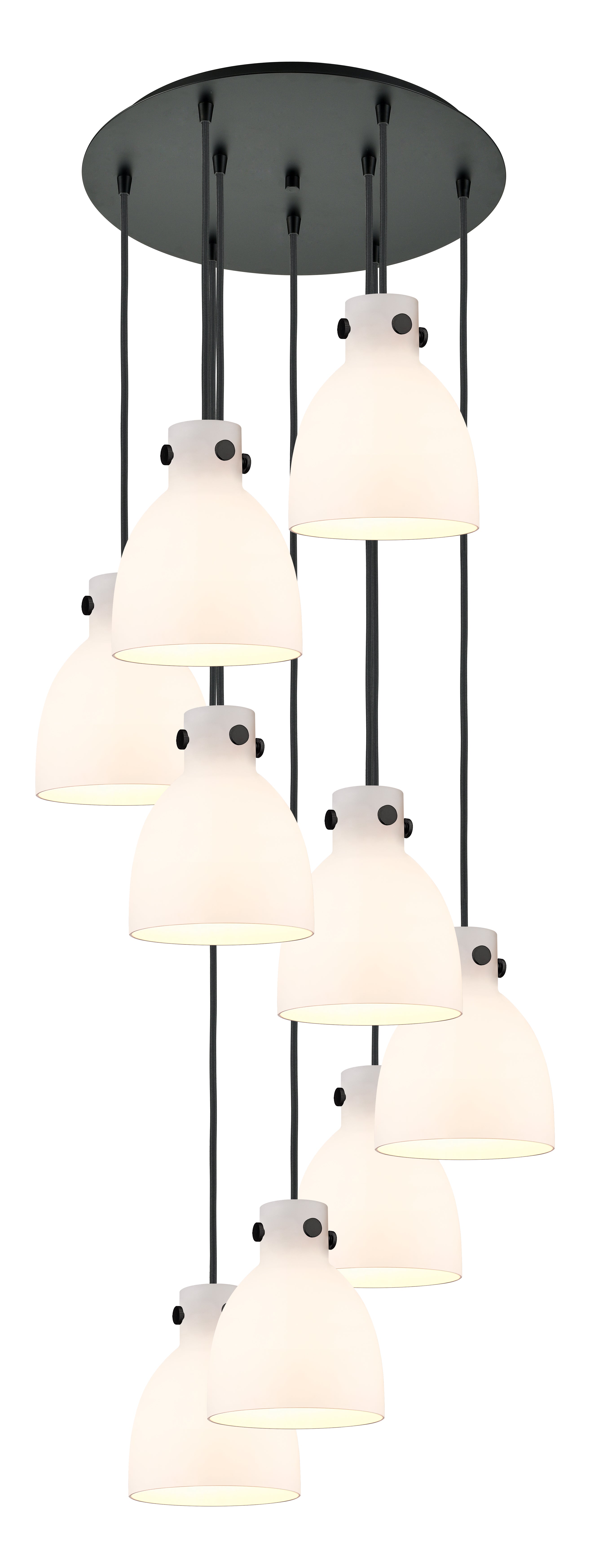 Downtown Urban Multi Pendant Brushed Brass
