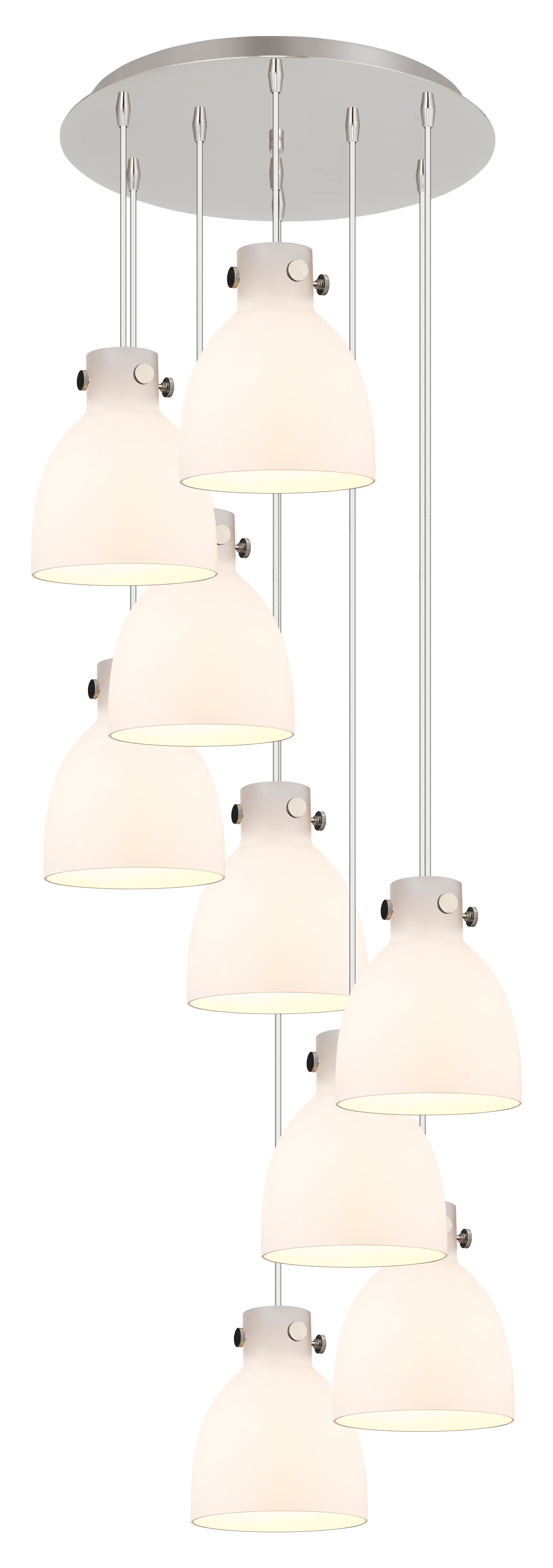 Downtown Urban Multi Pendant Brushed Brass