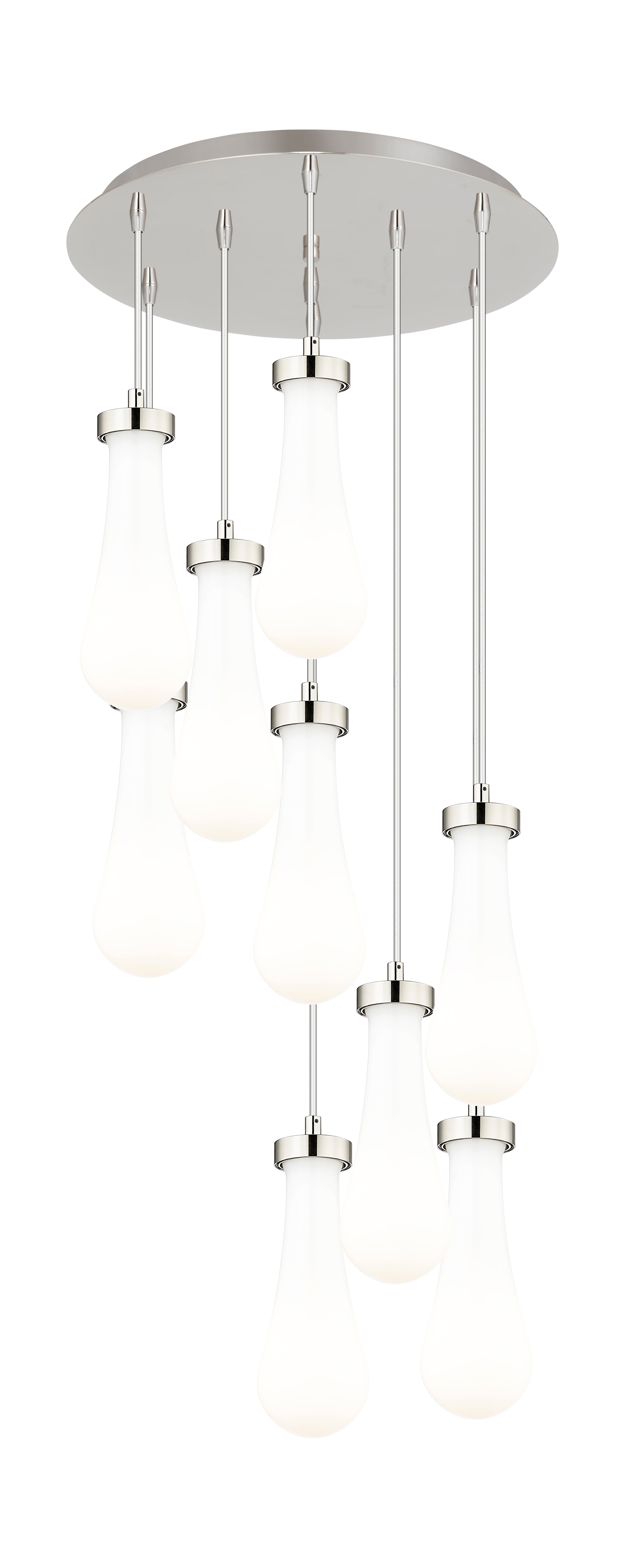 Downtown Urban Multi Pendant Brushed Brass