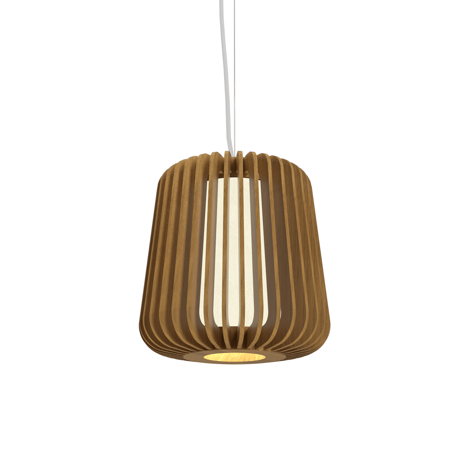 13.78'' Stecche di Legno Accord Pendant Light