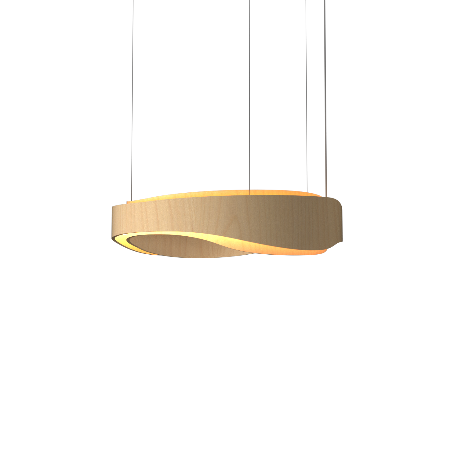 8.07'' Contemporary Horizon LED Accord Pendant Light